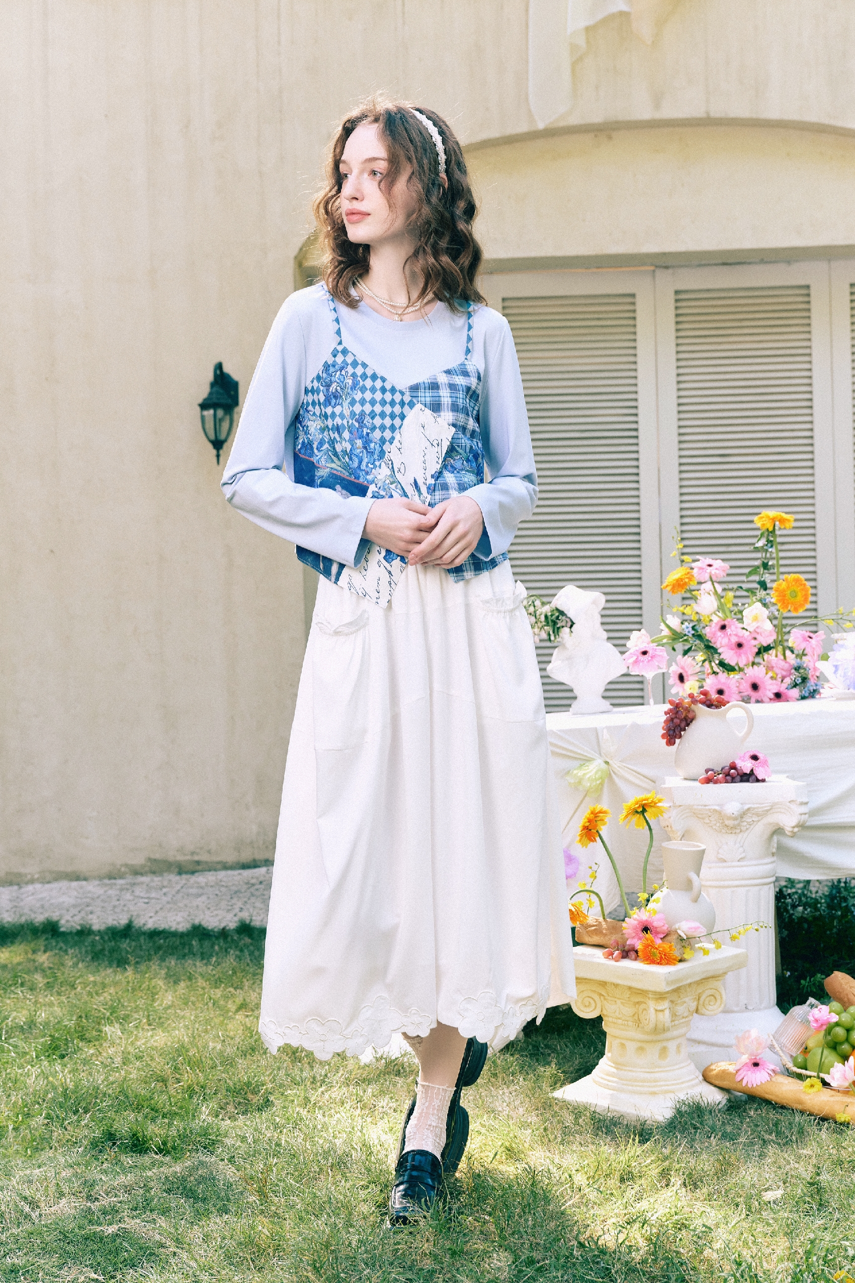 Faux Layered Casual Top