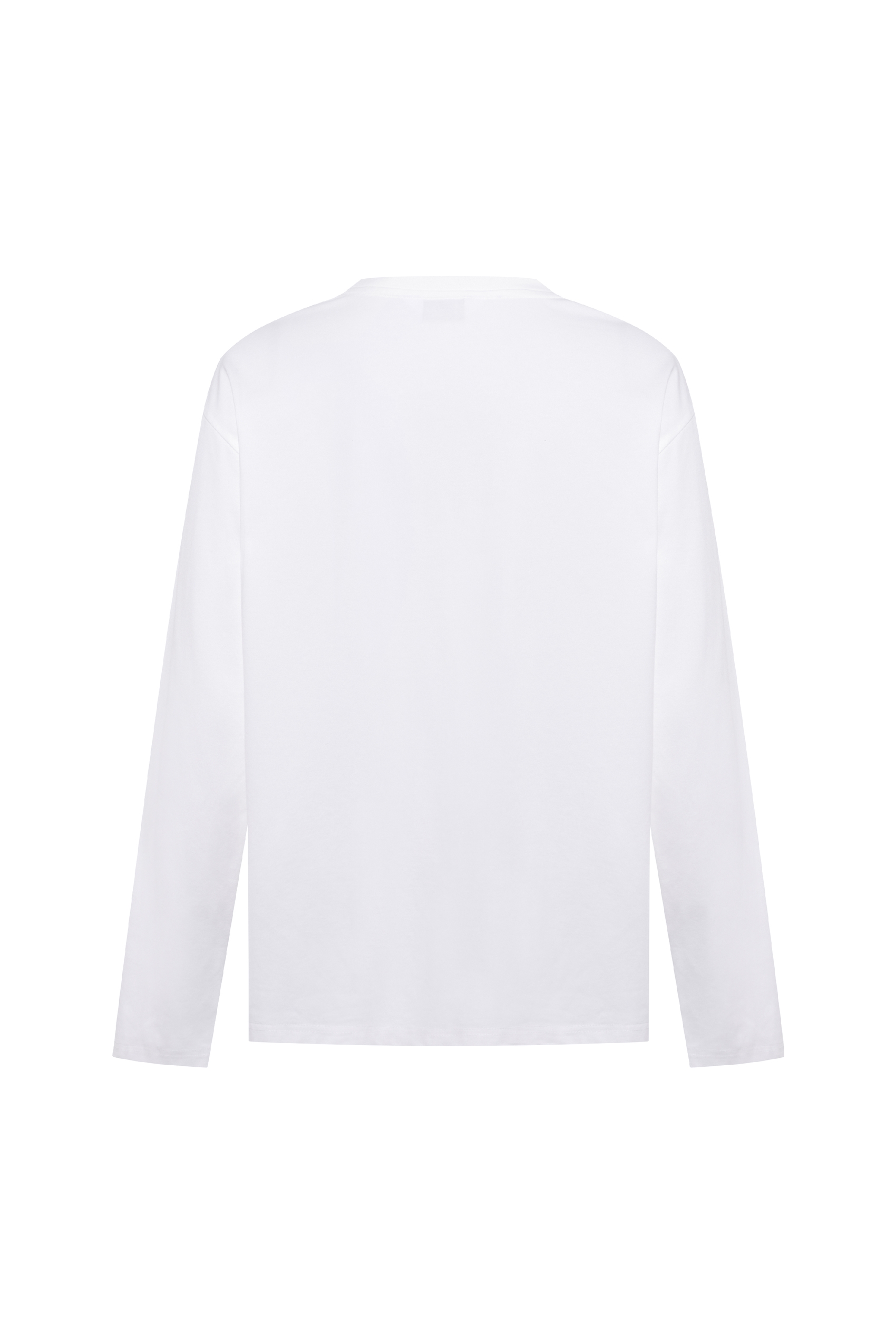 Printed Faux Tie T-Shirt