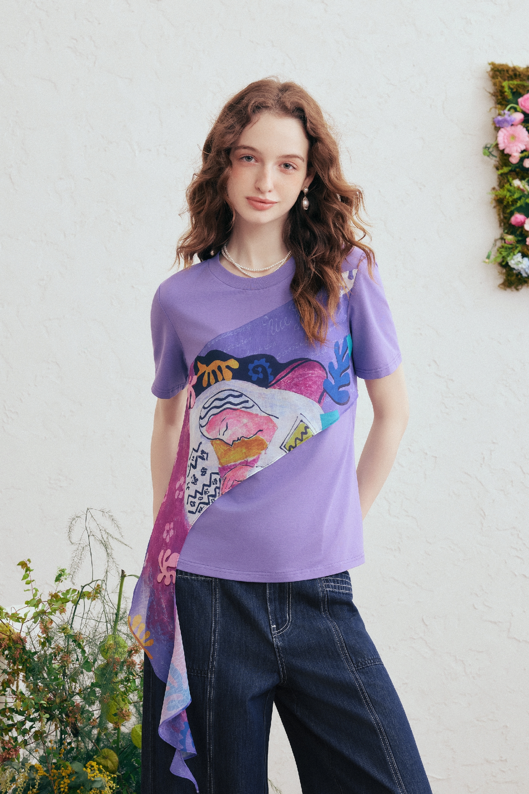 Fashion Color-Block T-Shirt