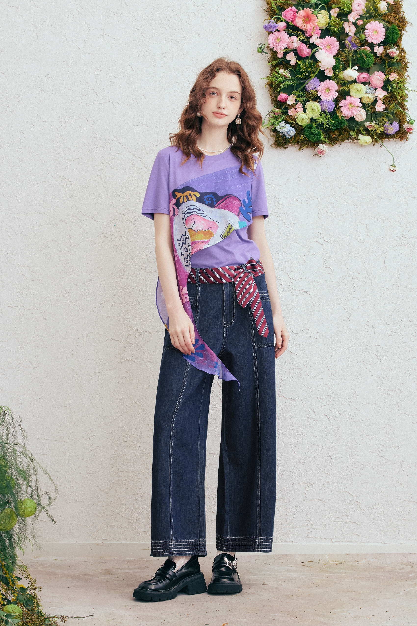 Fashion Color-Block T-Shirt