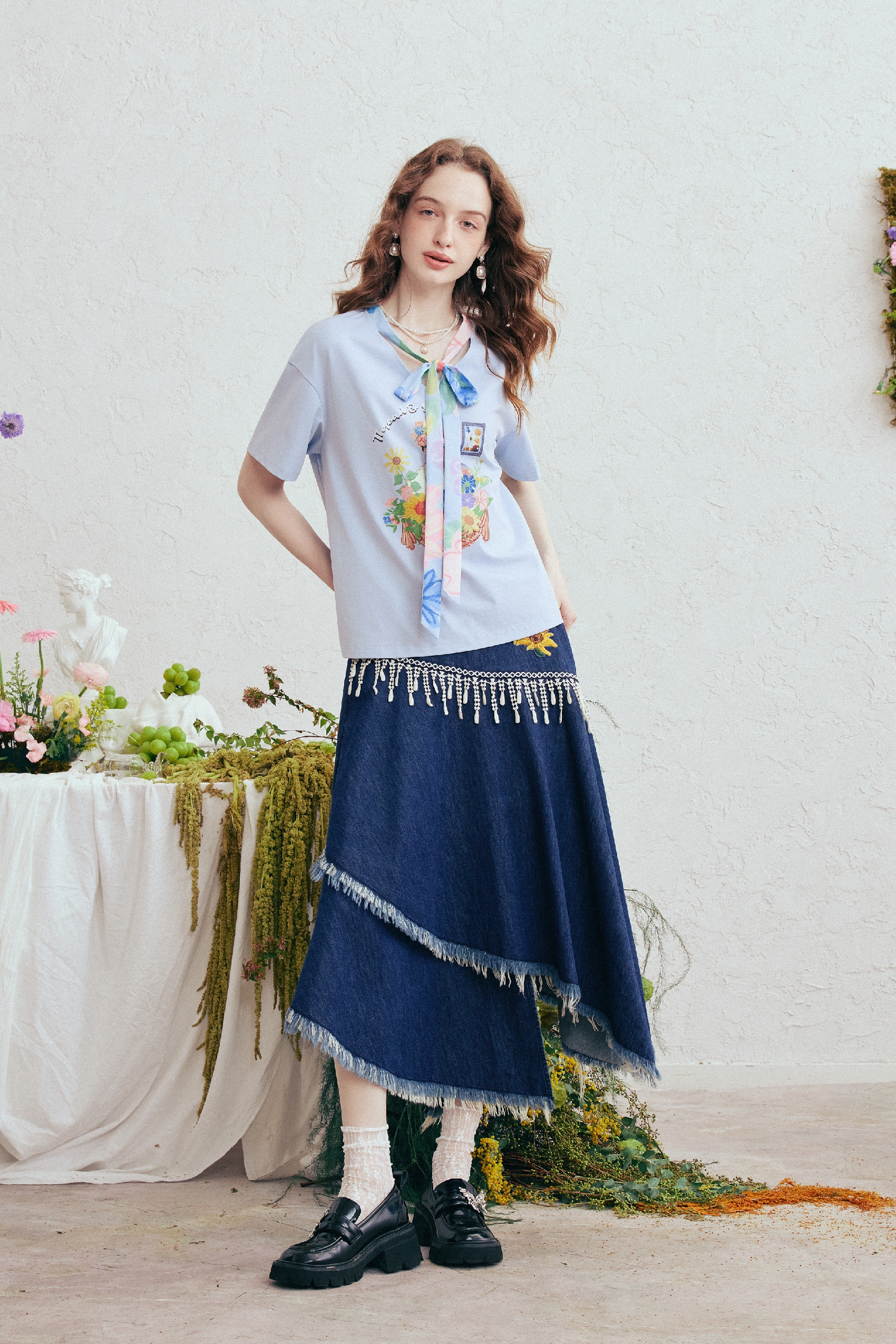 Printed Cotton  T-Shirt