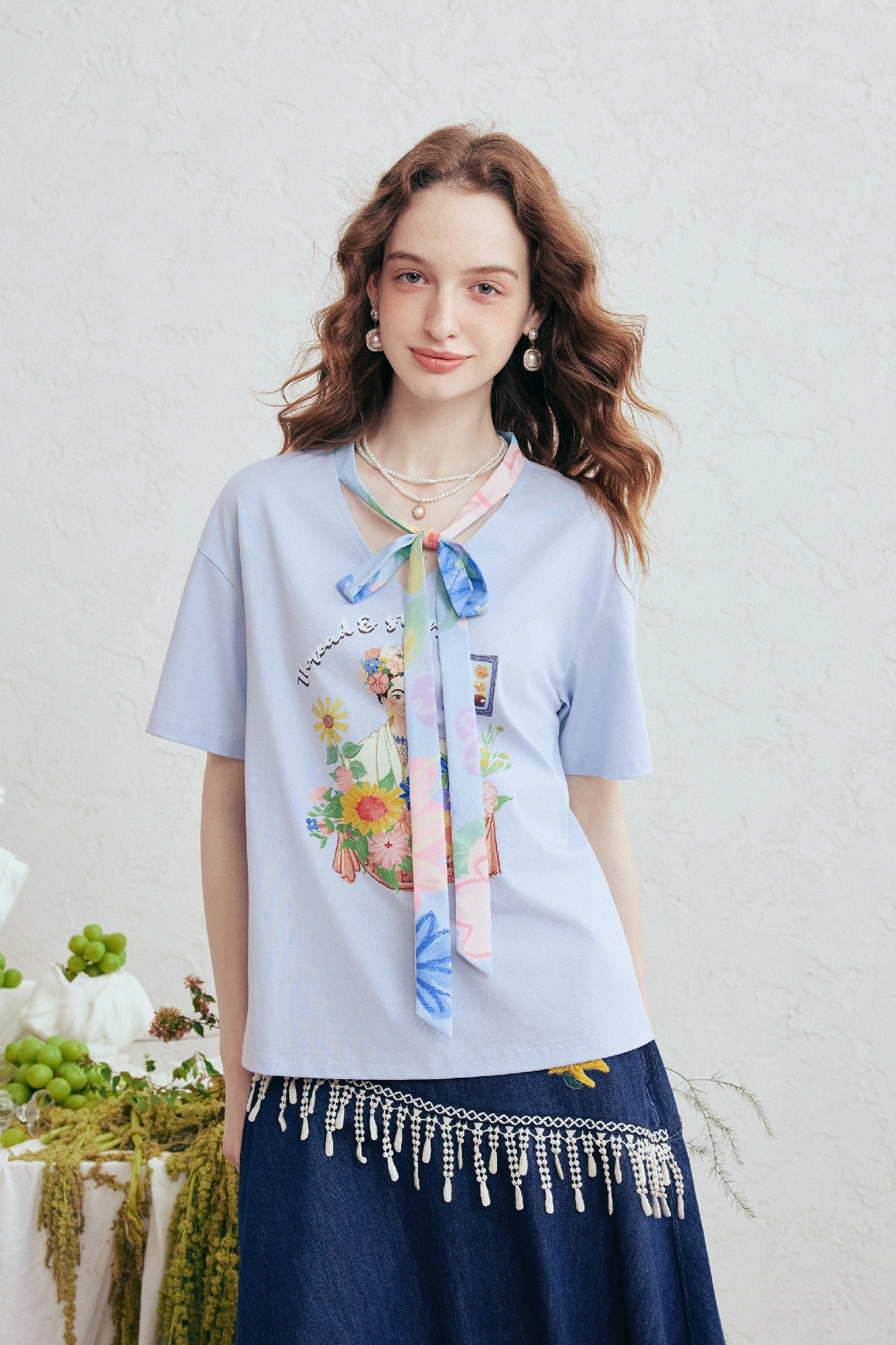 Printed Cotton  T-Shirt