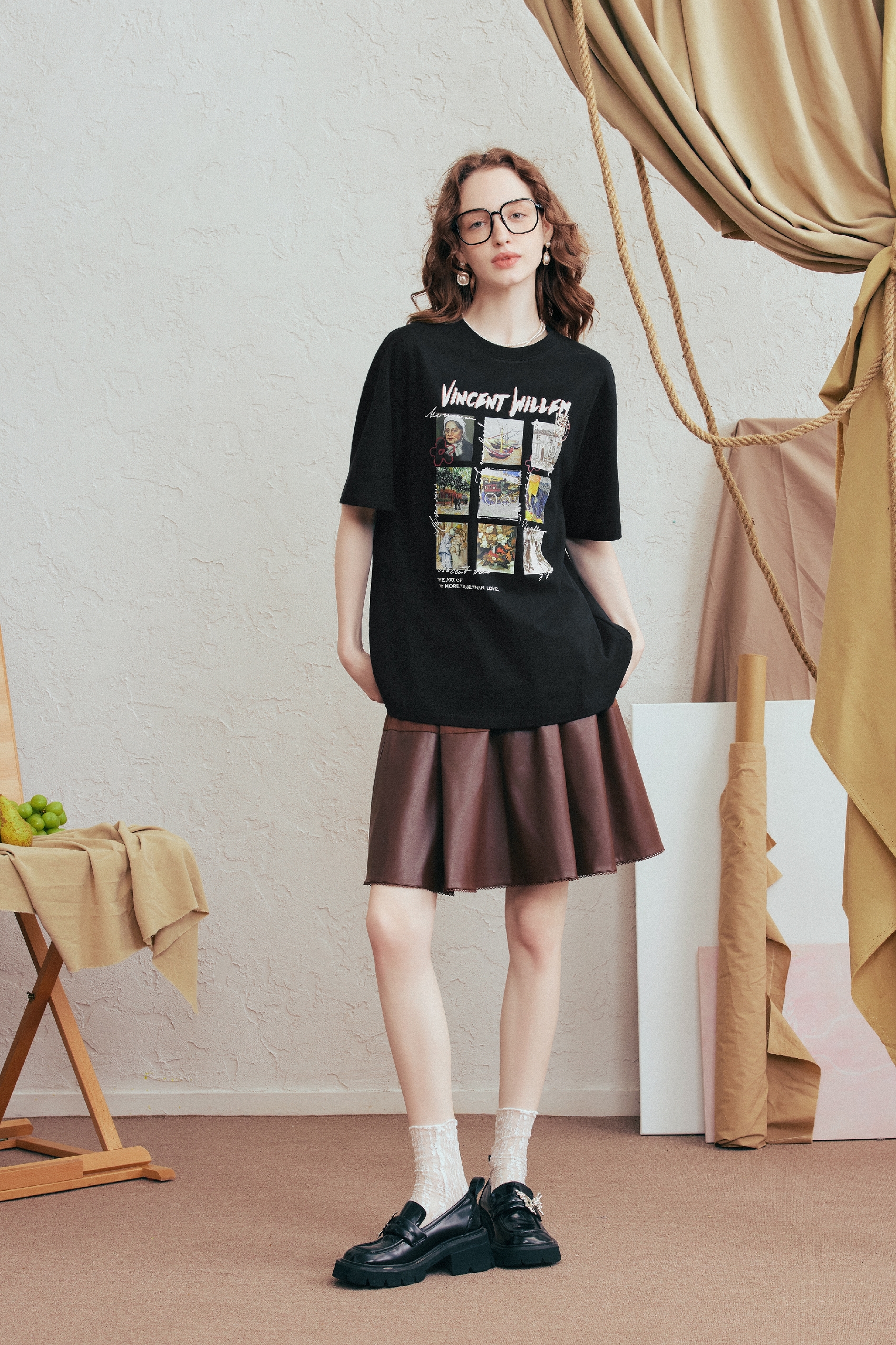 Cotton Embroidered  T-Shirt