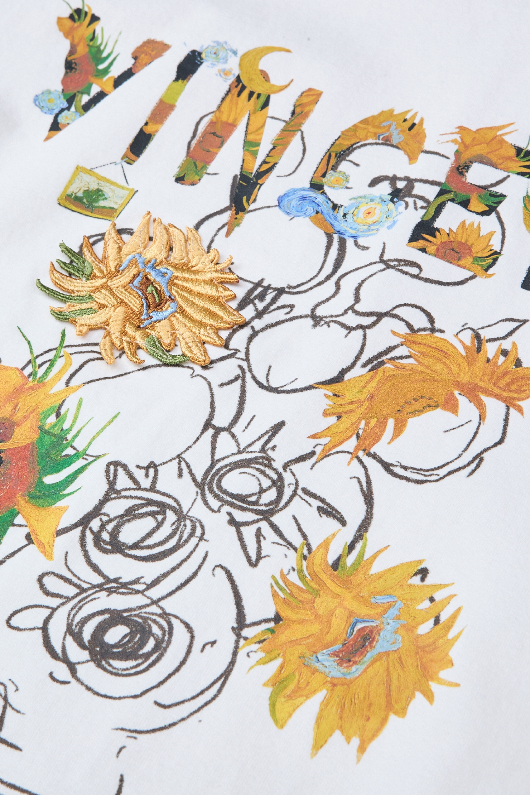 Cotton Embroidered  T-Shirt