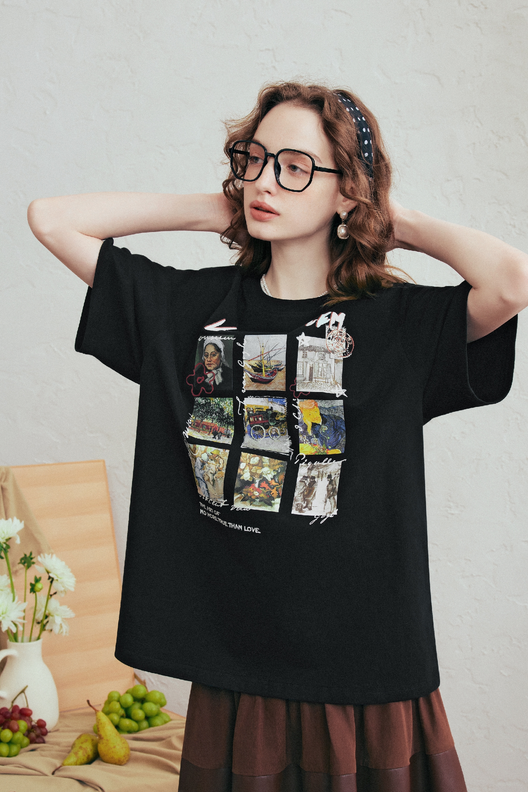 Cotton Embroidered  T-Shirt