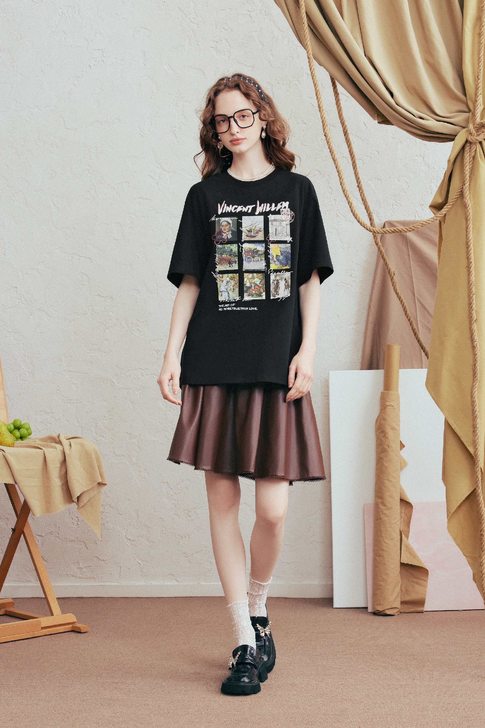 Cotton Embroidered  T-Shirt