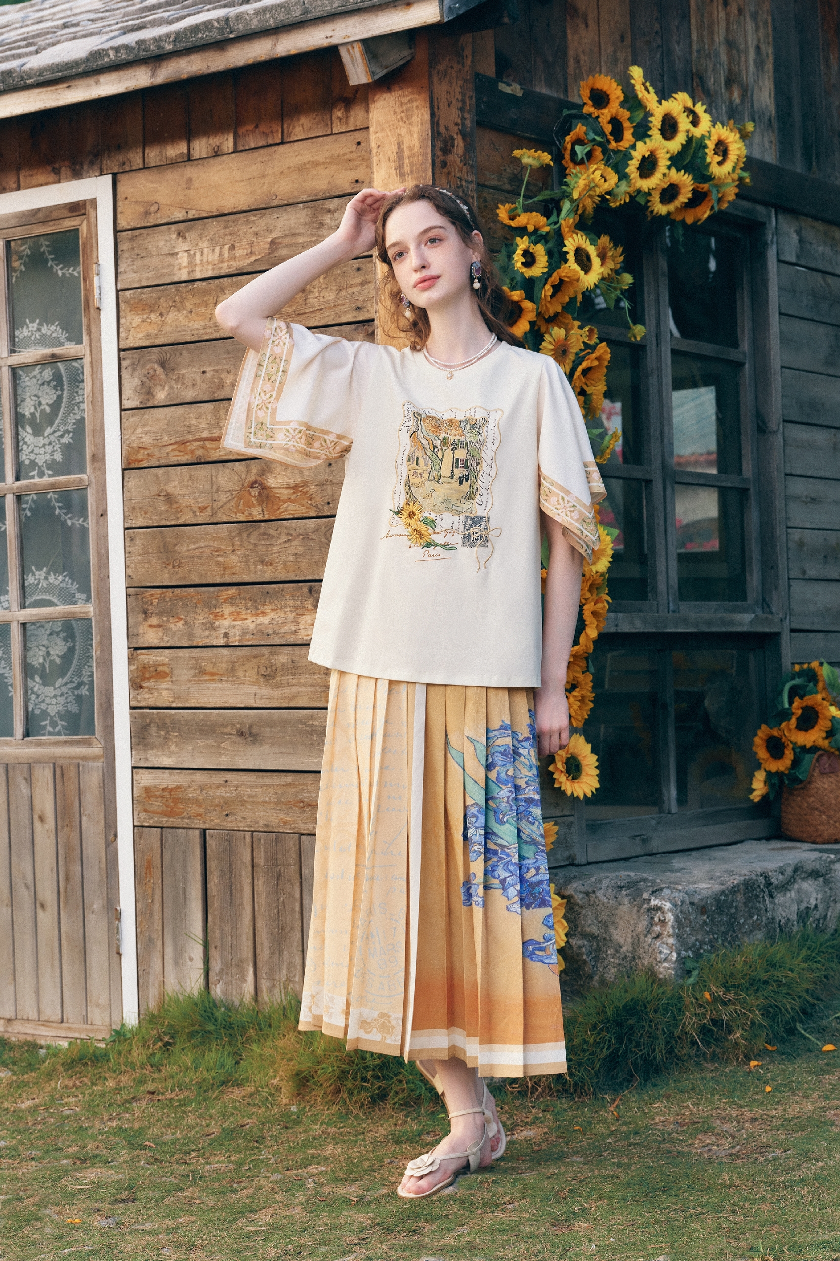 Loose Asymmetrical T-Shirt