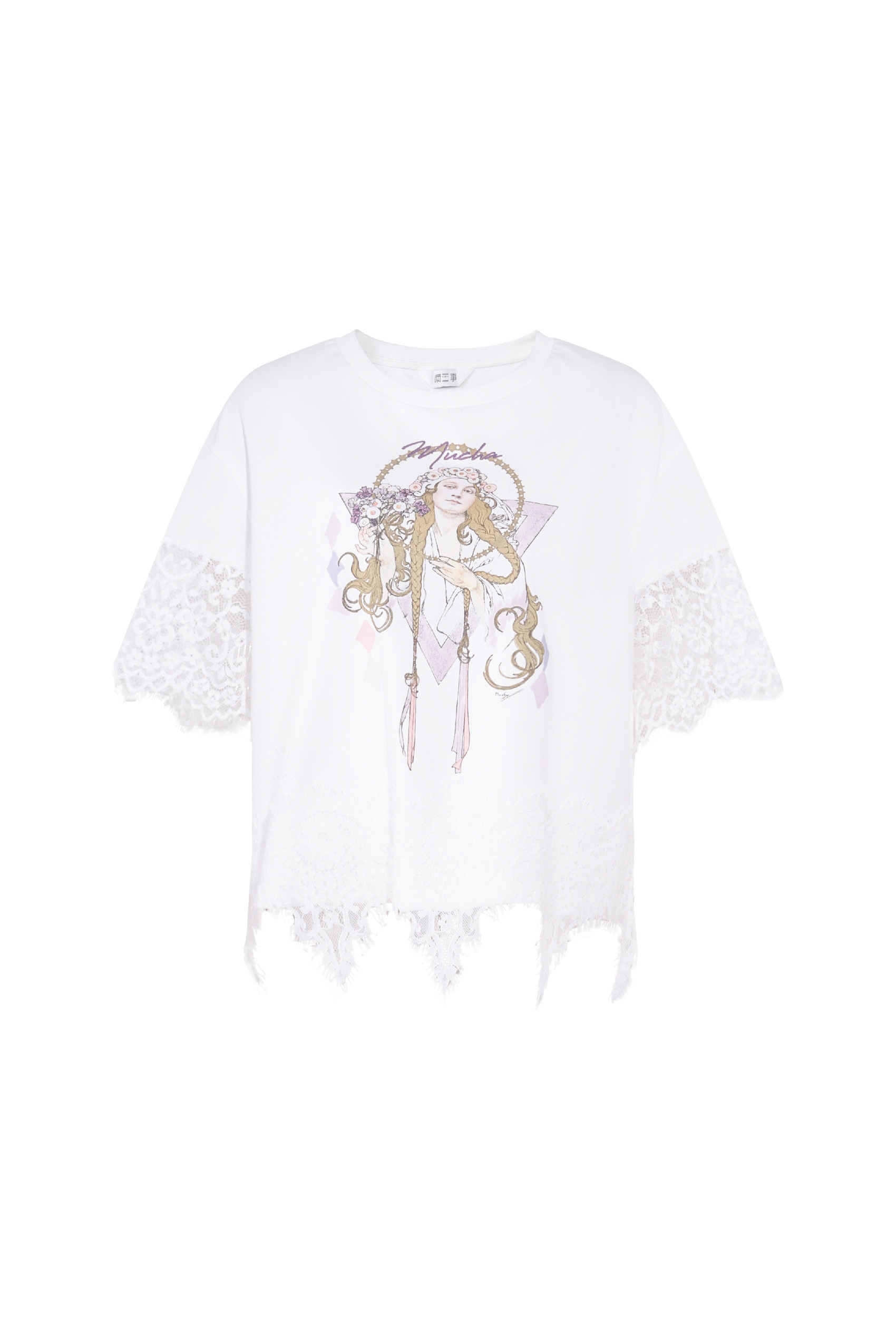 Lace Patchwork T-Shirt