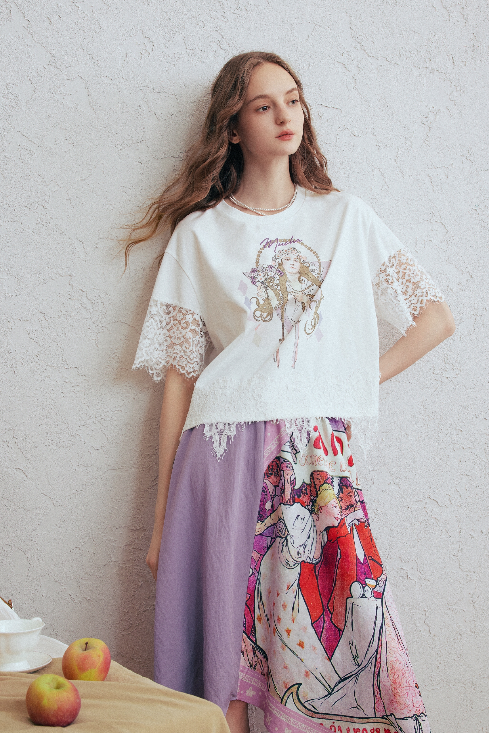 Lace Patchwork T-Shirt