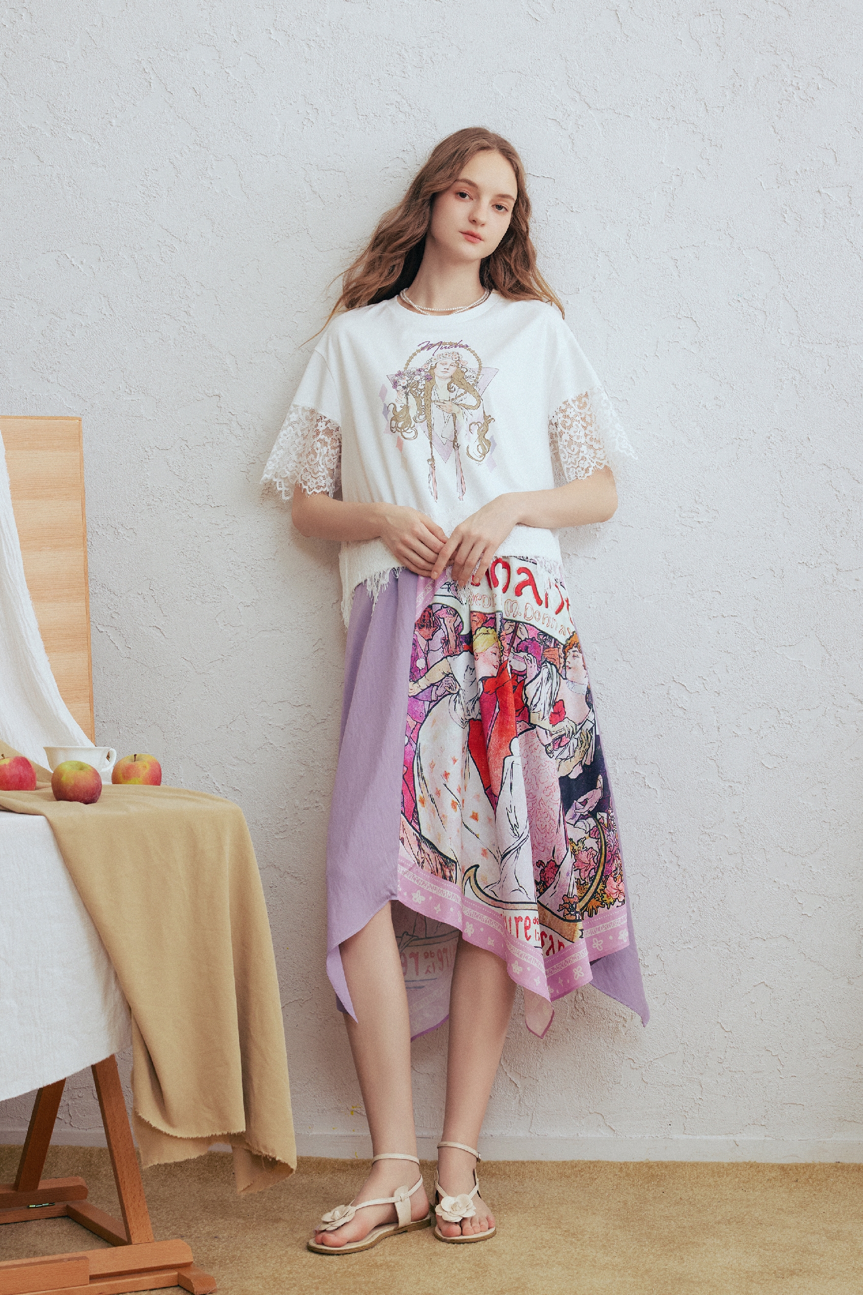 Lace Patchwork T-Shirt