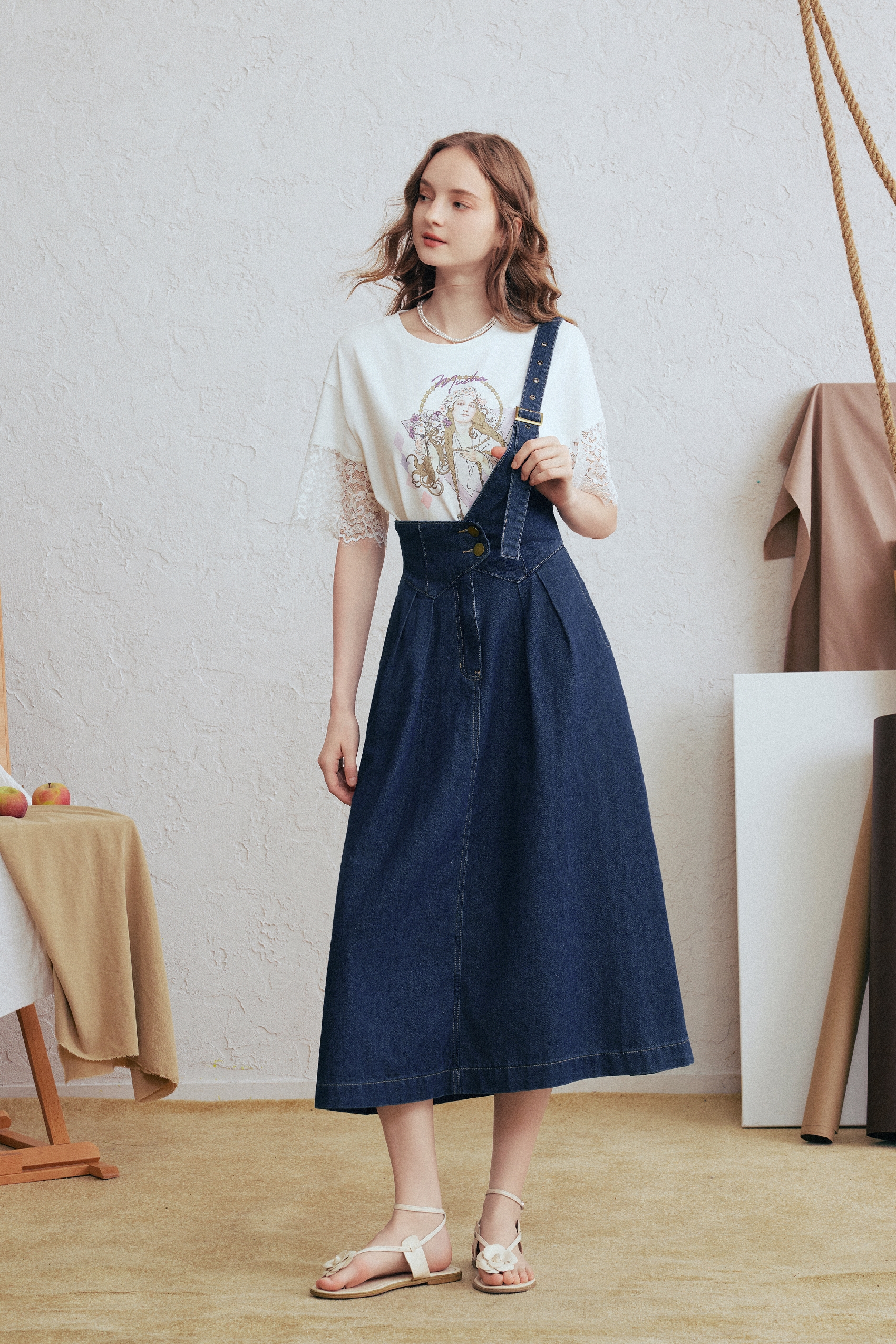 Lace Patchwork T-Shirt