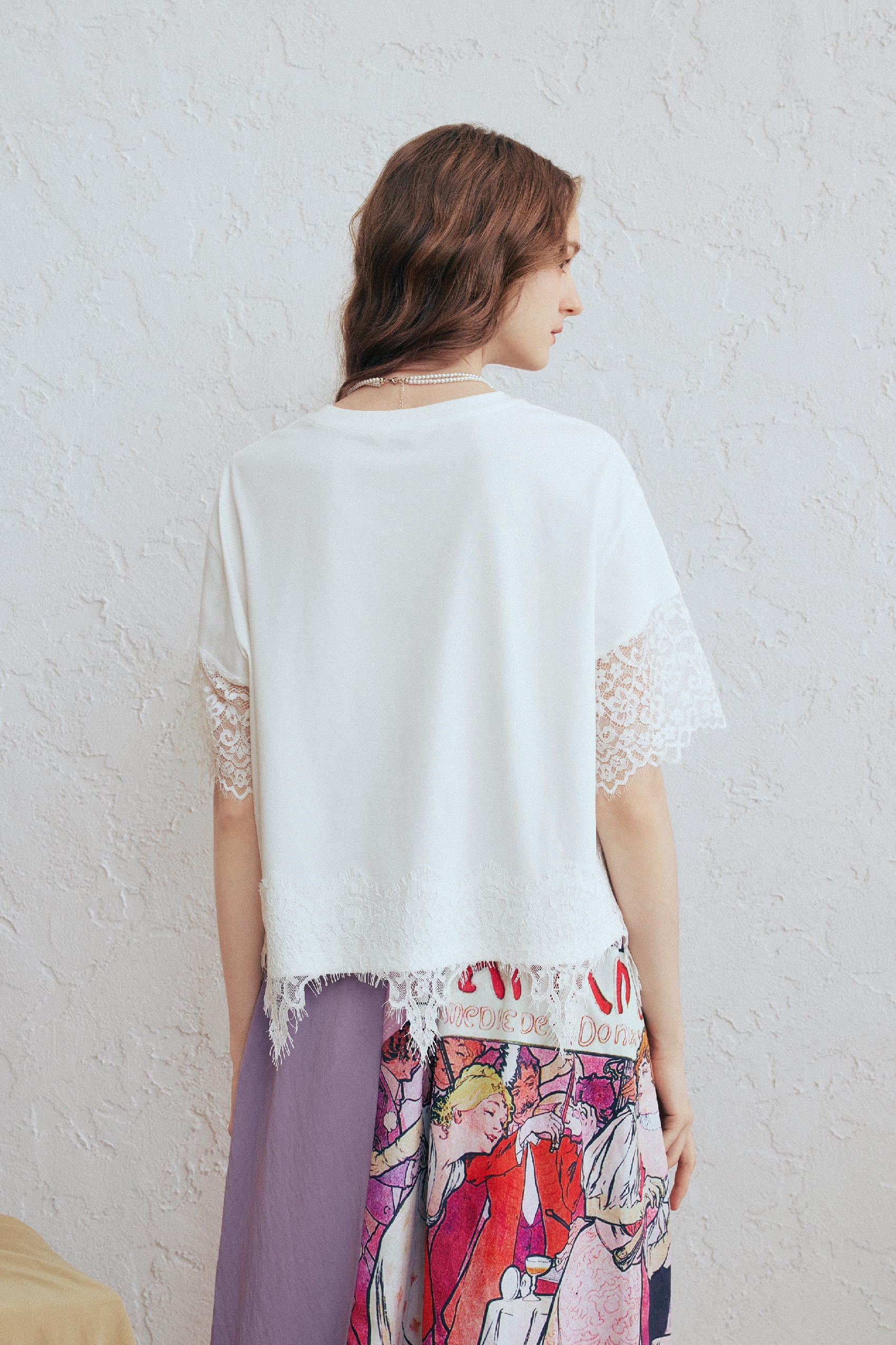 Lace Patchwork T-Shirt