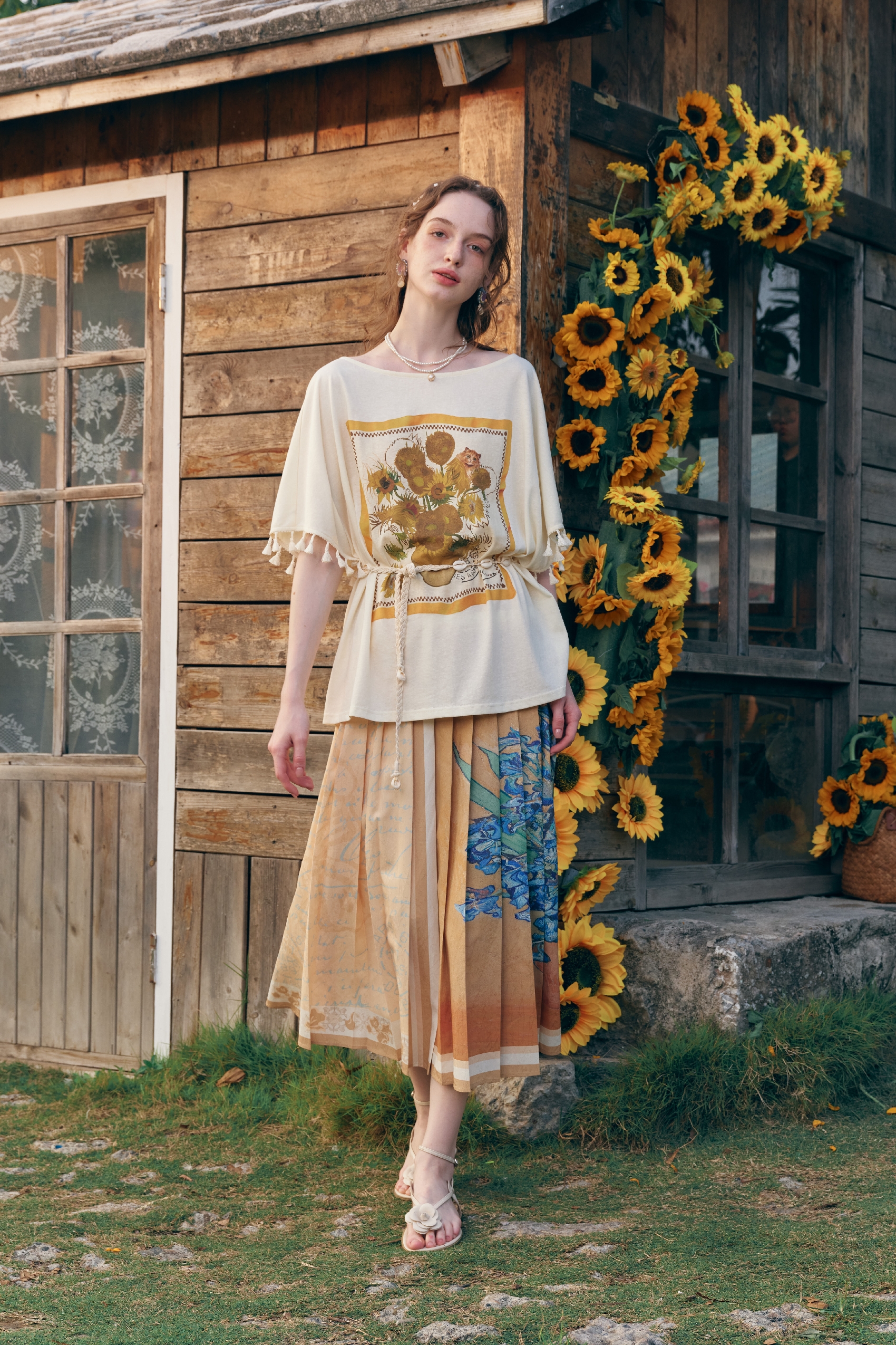 Apricot Versatile T-Shirt-LYONSENS