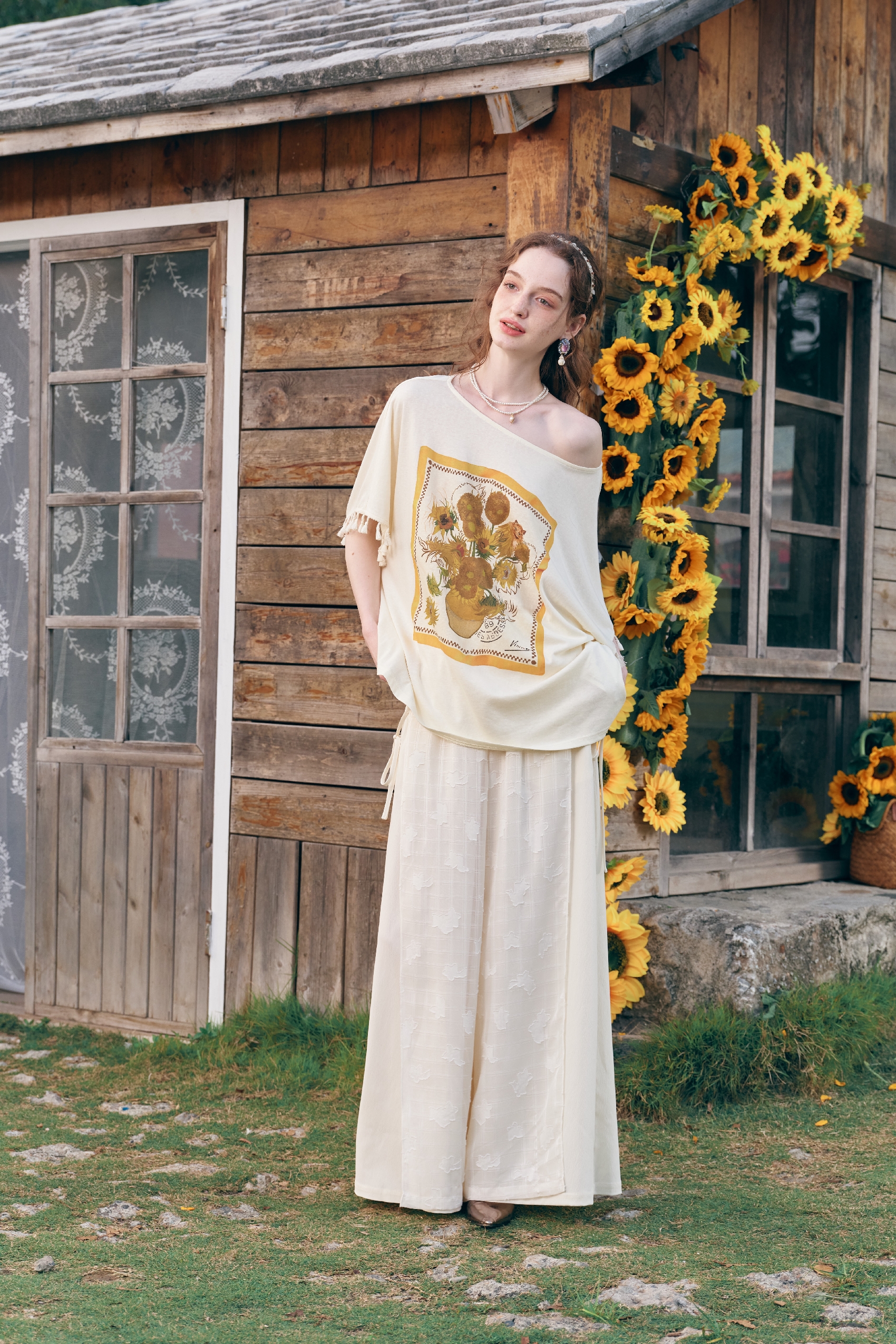 Apricot Versatile T-Shirt-LYONSENS