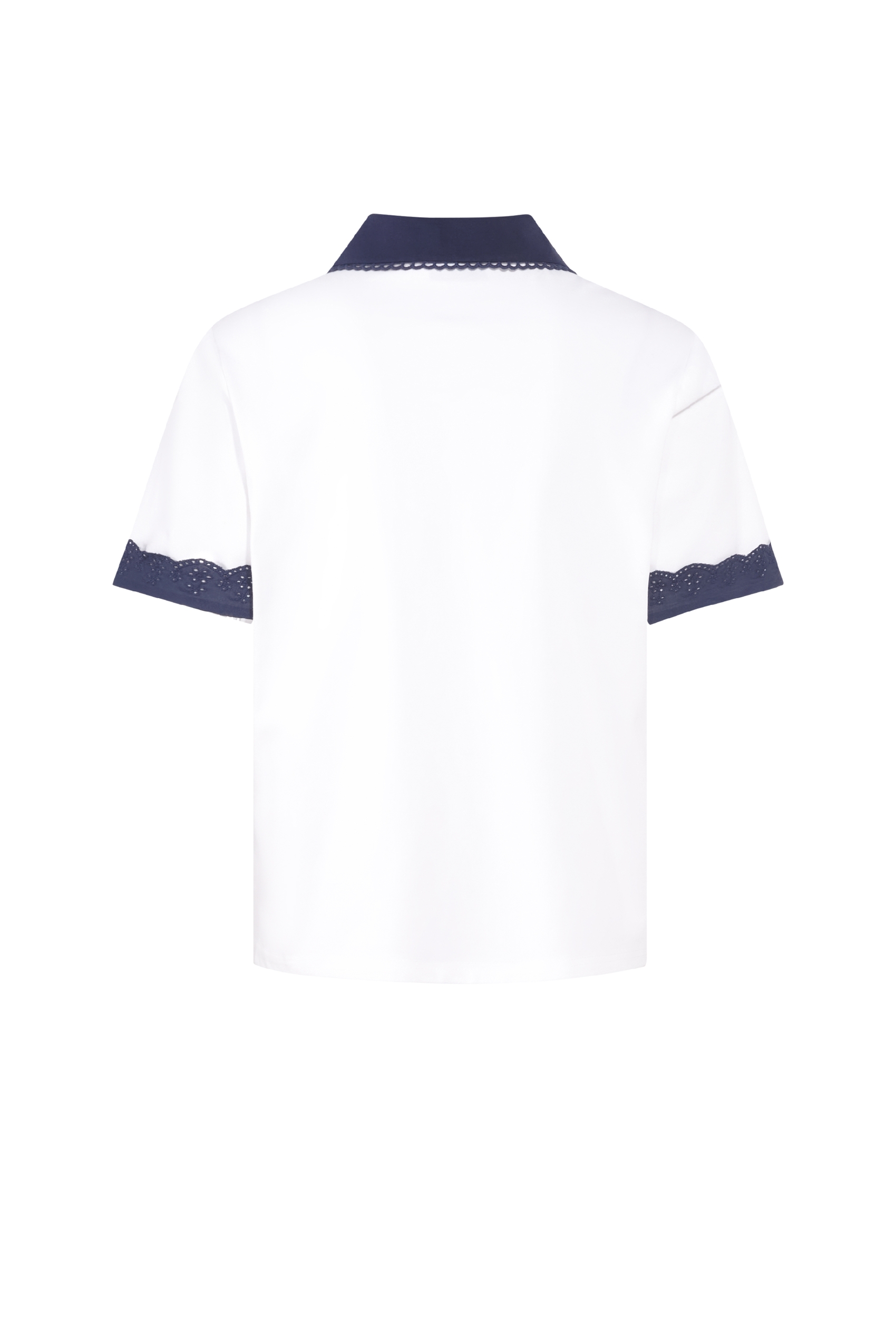 Peter Pan Collar Printed T-Shirt