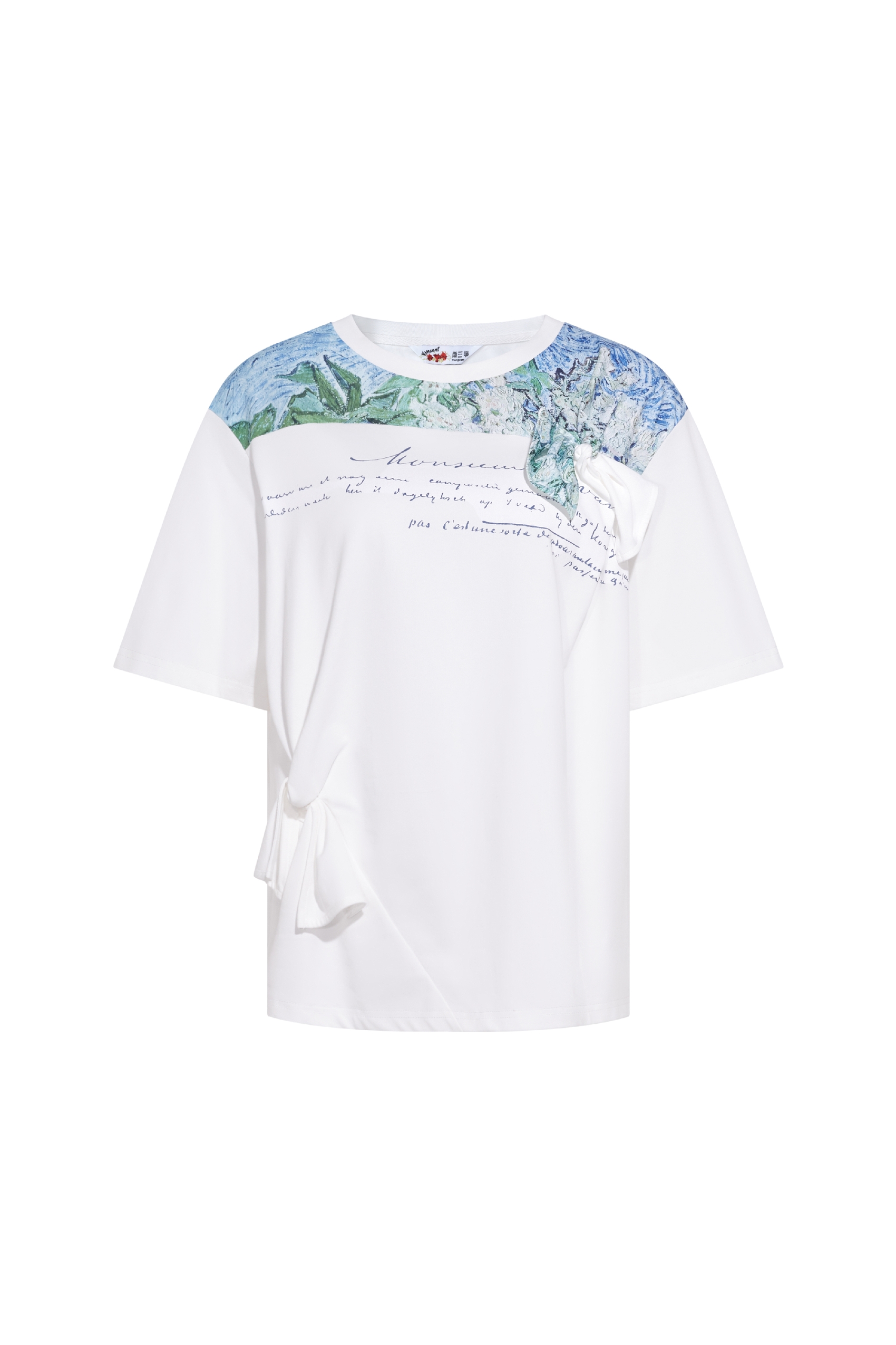 Printed Patchwork T-Shirt
