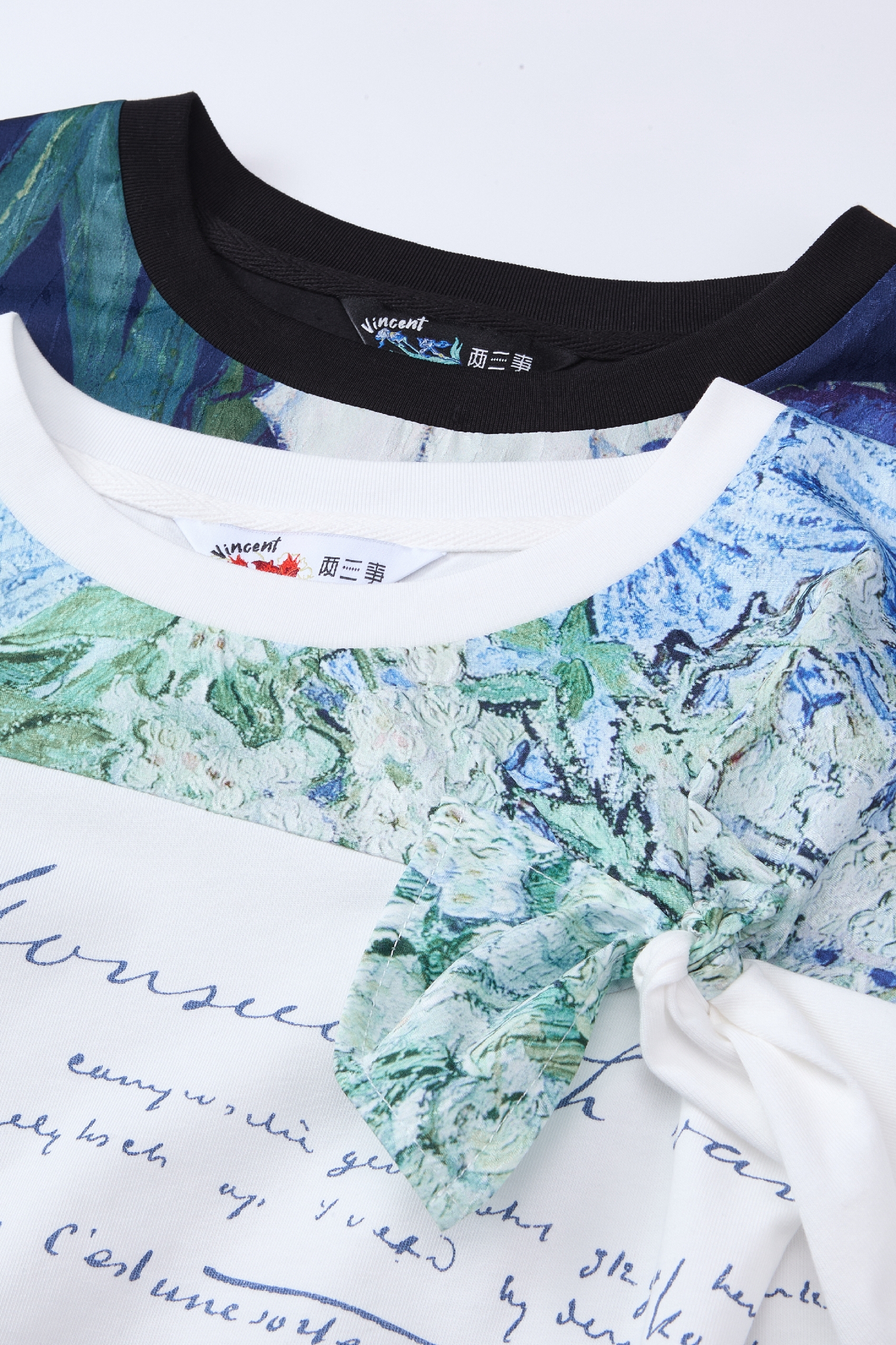 Printed Patchwork T-Shirt