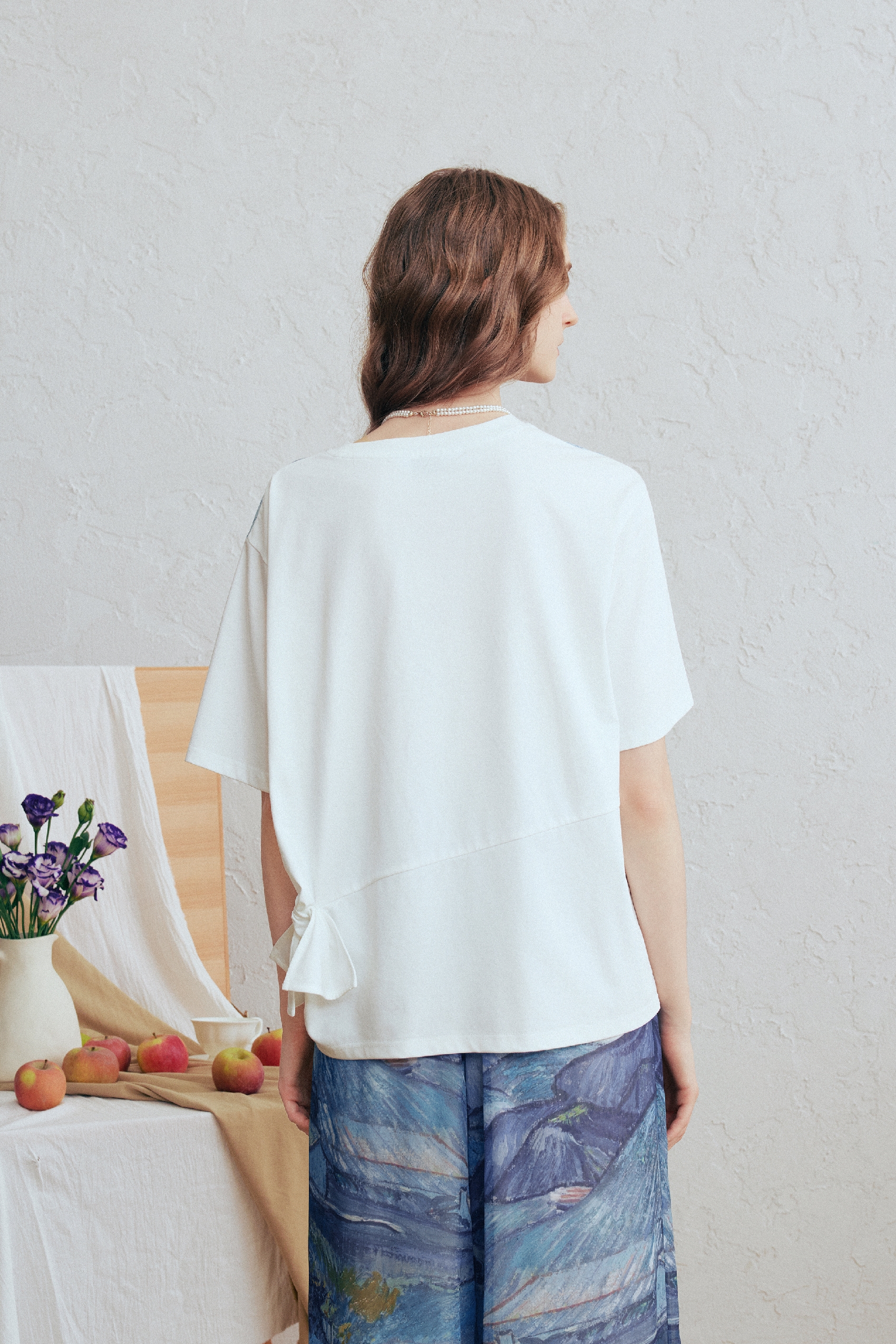 Printed Patchwork T-Shirt