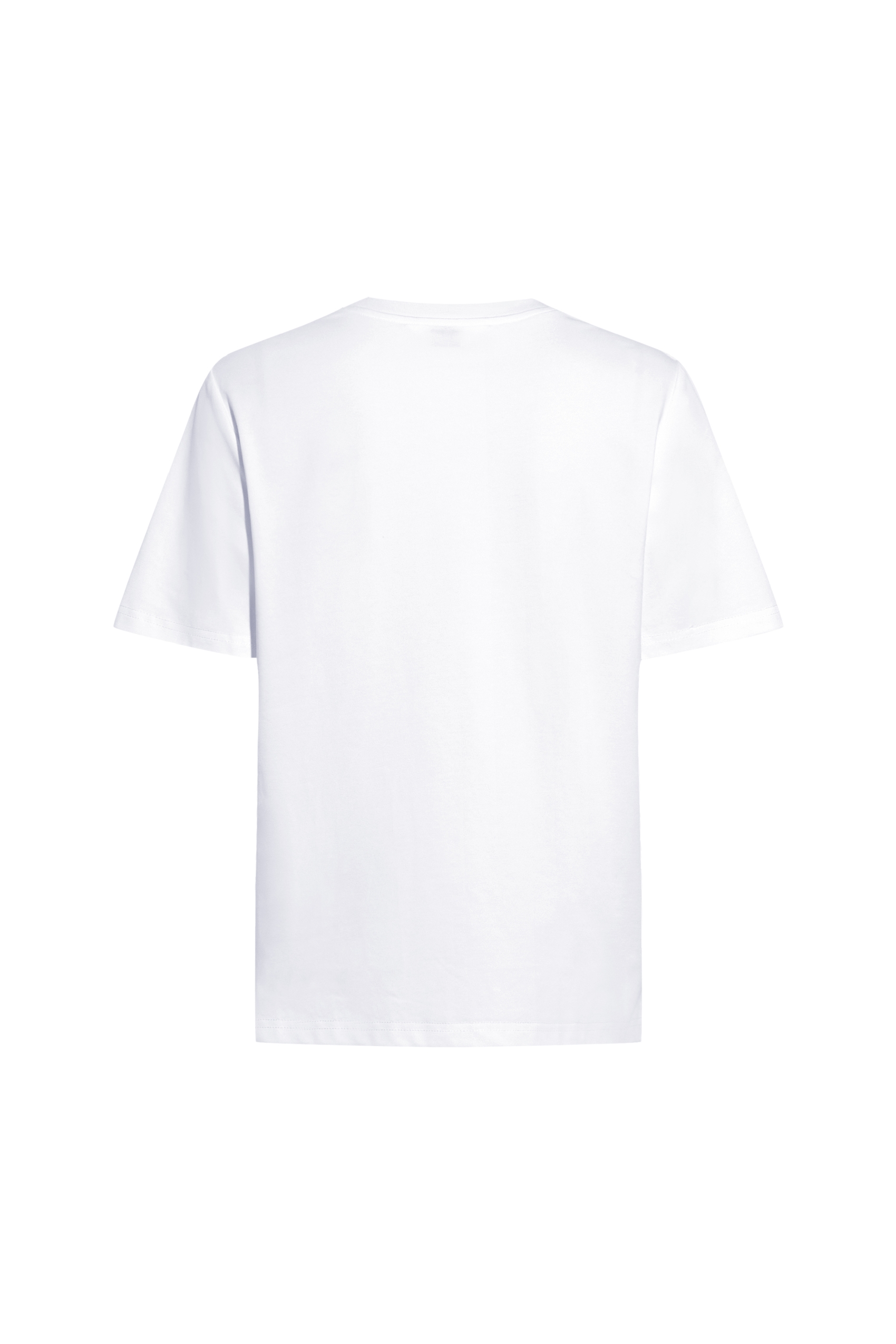White Relaxed-Fit T-Shirt