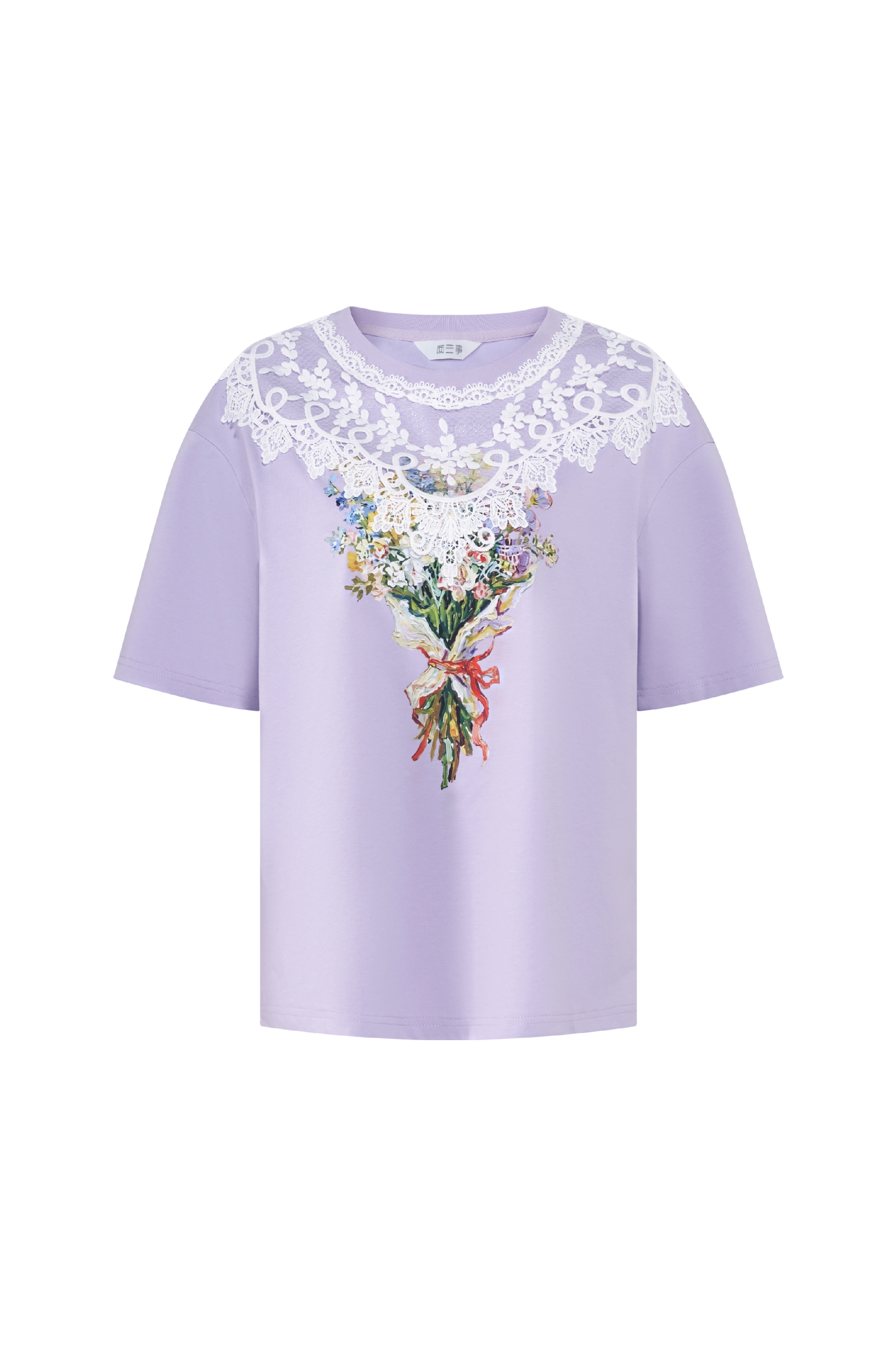 Patchwork Printed T-Shirt