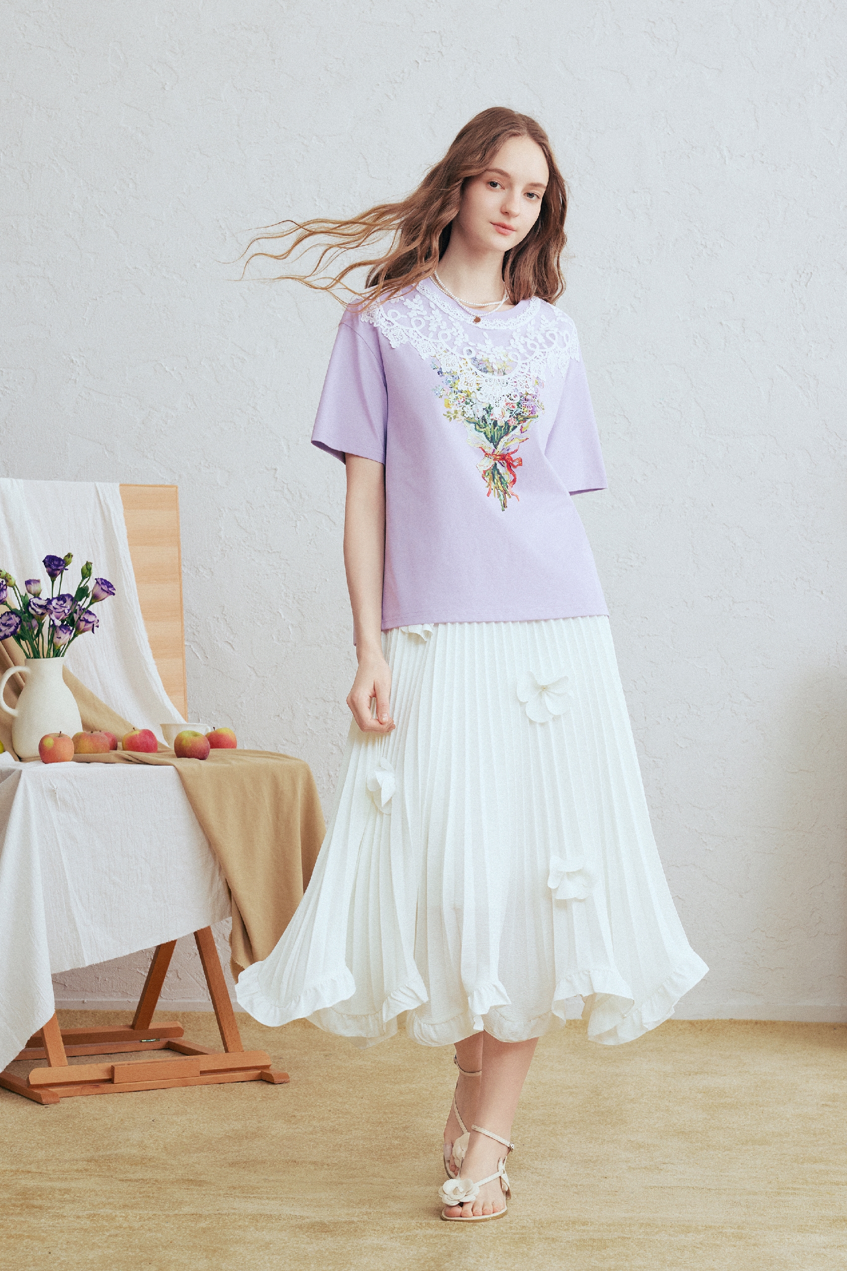 Patchwork Printed T-Shirt