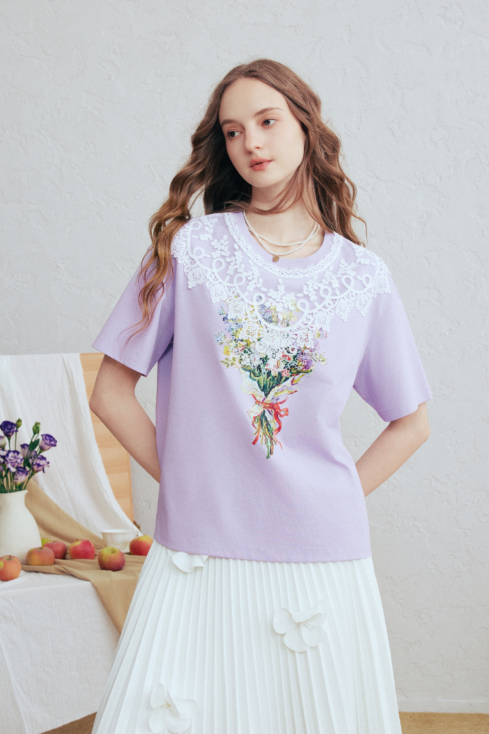 Patchwork Printed T-Shirt