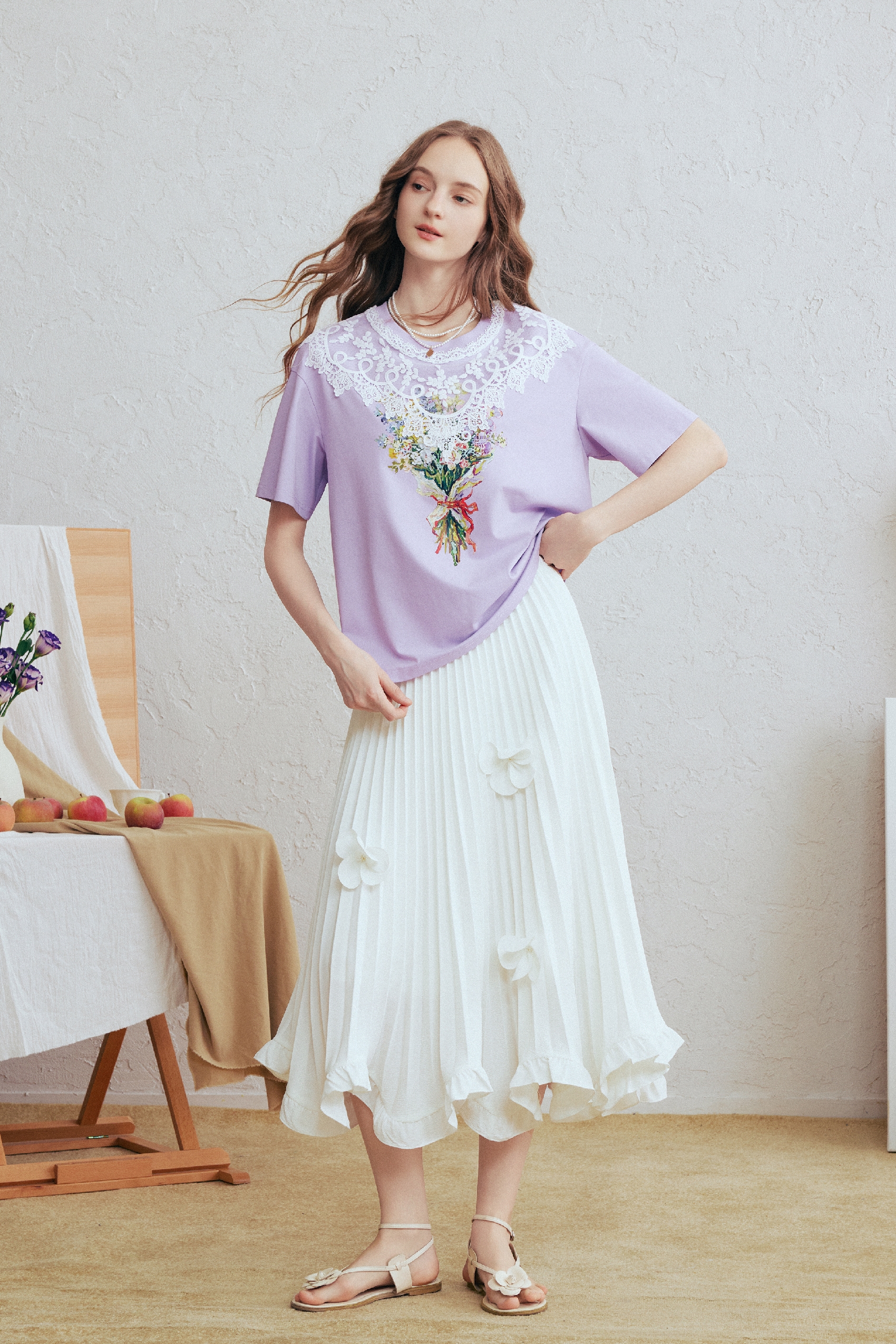 Patchwork Printed T-Shirt