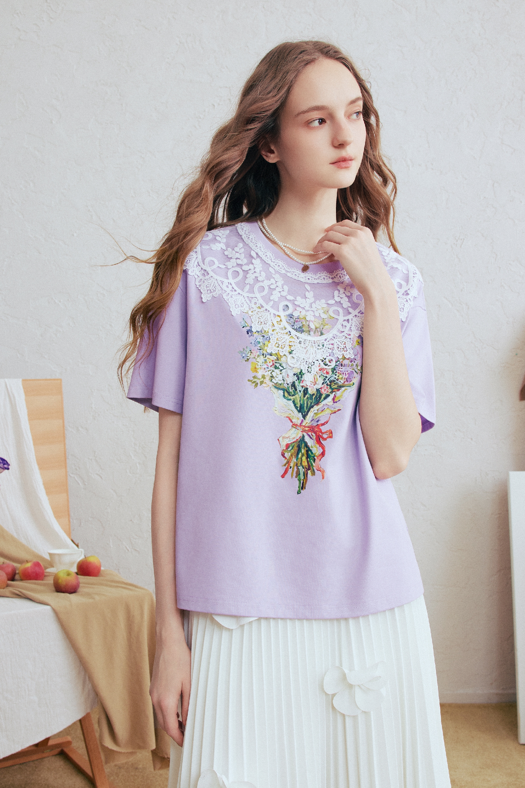 Patchwork Printed T-Shirt