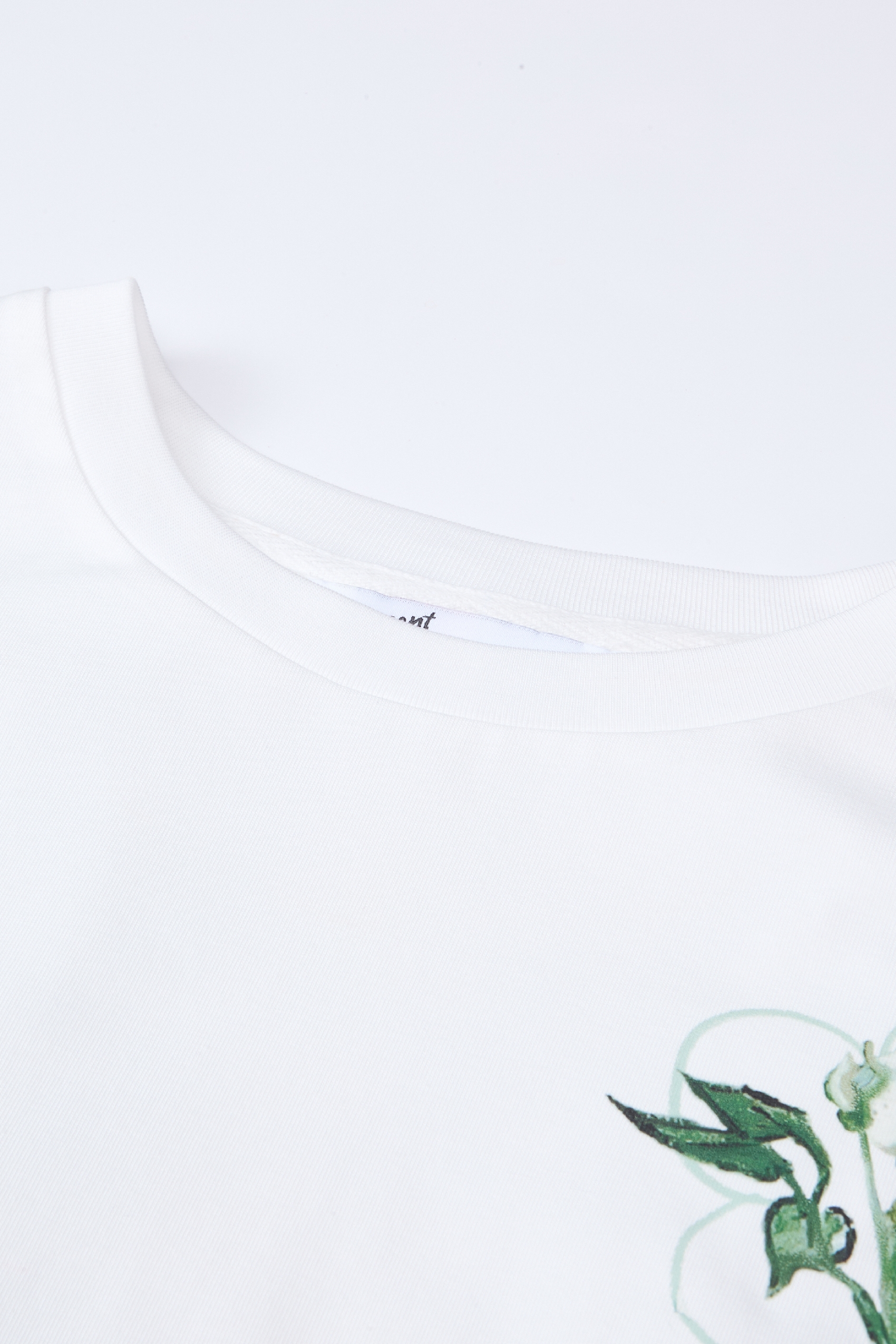 White Embroidered T-Shirt