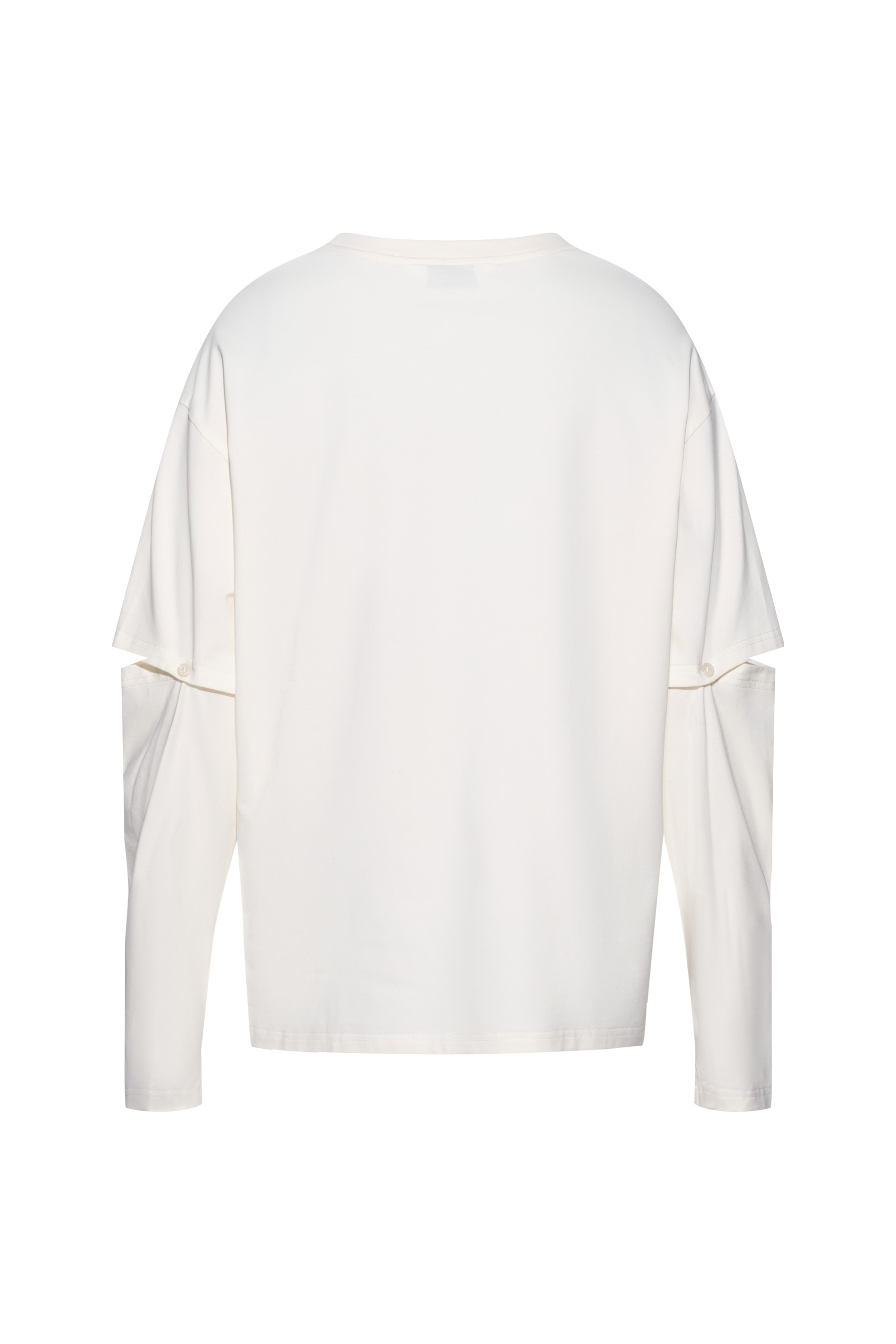 Loose-Fit Printed Long Sleeve T-Shirt