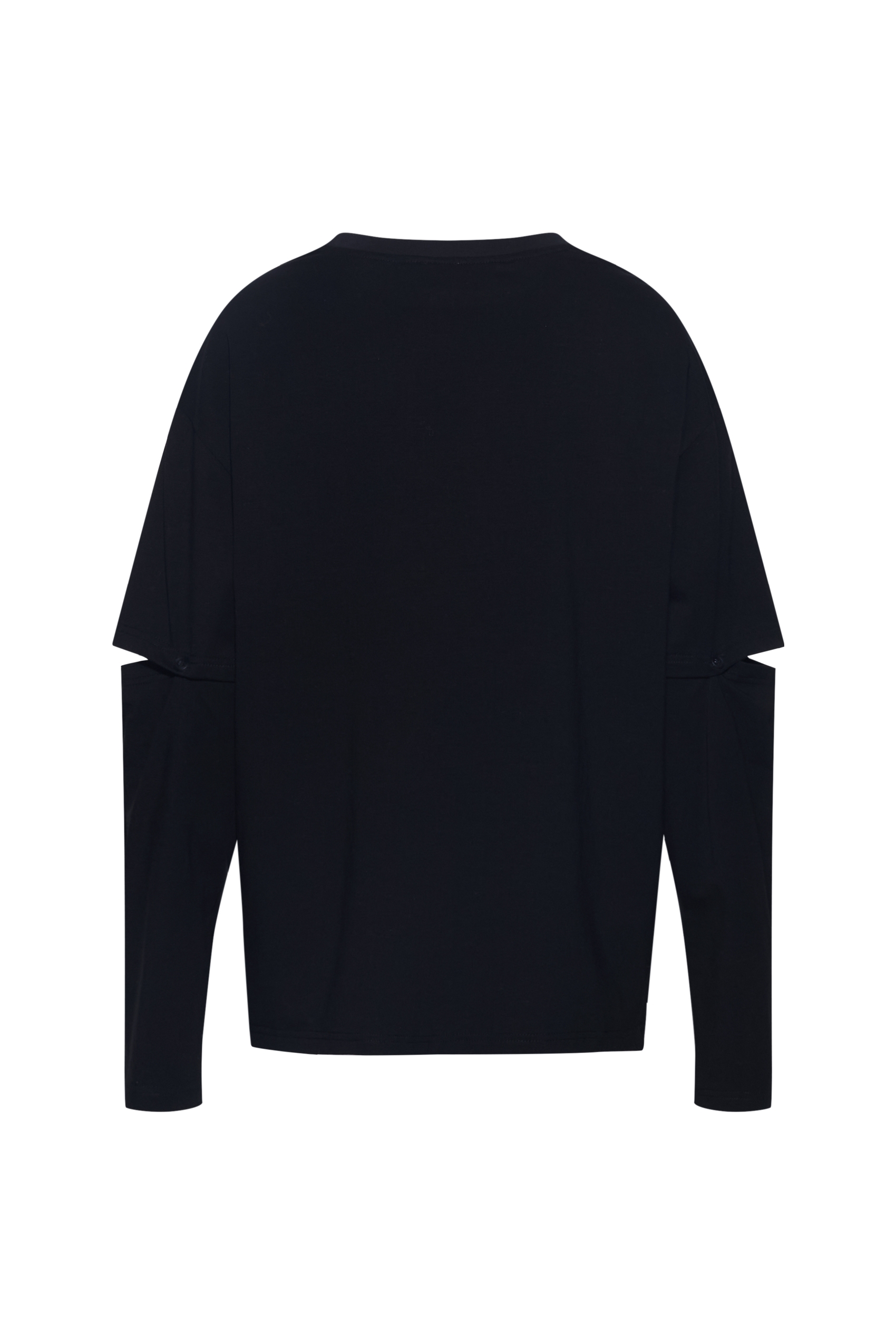 Loose-Fit Printed Long Sleeve T-Shirt