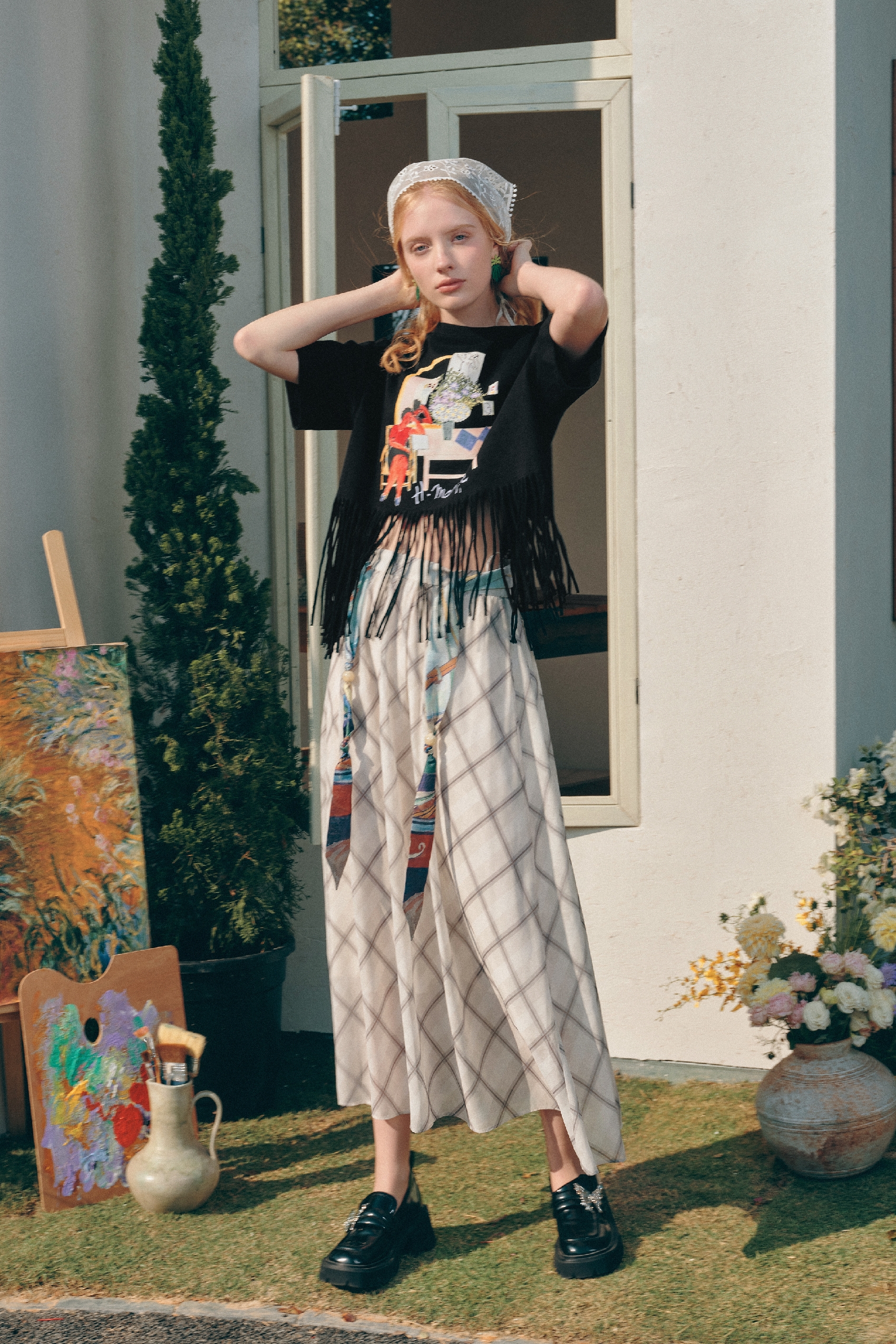 Printed Cotton T-Shirt