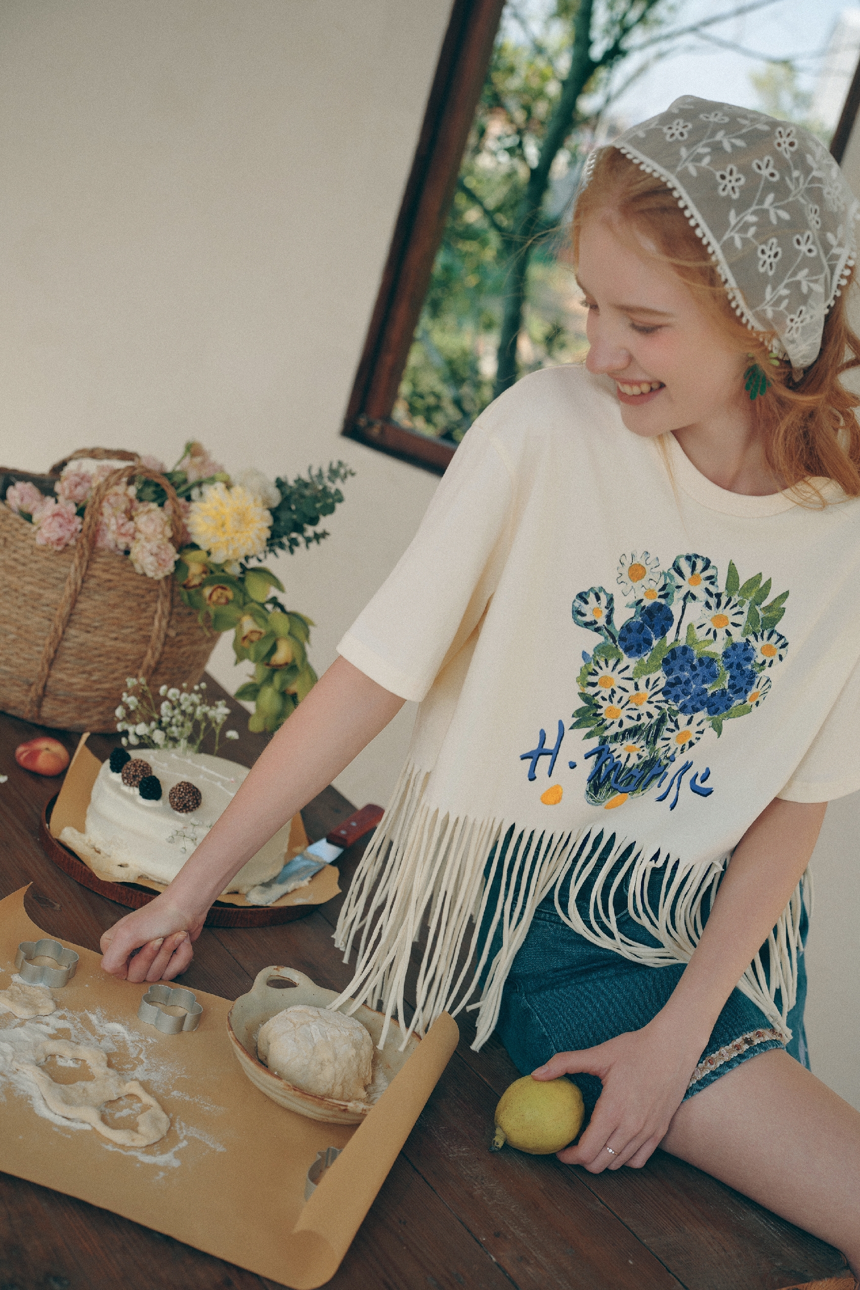 Printed Cotton T-Shirt