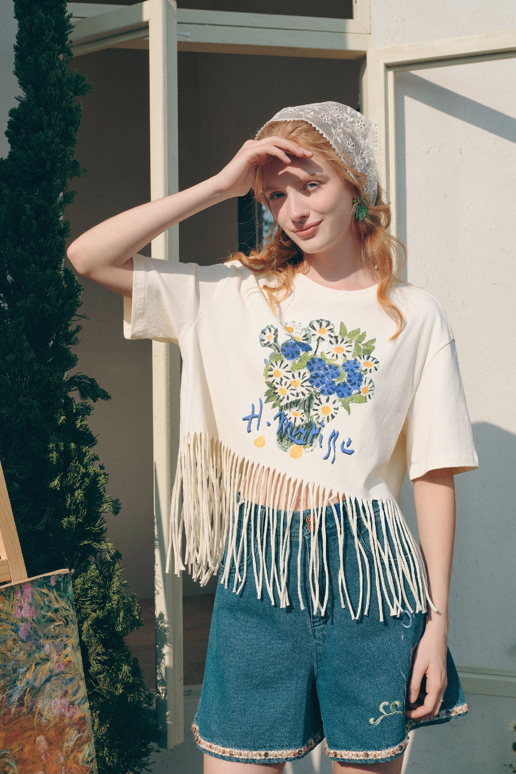 Printed Cotton T-Shirt