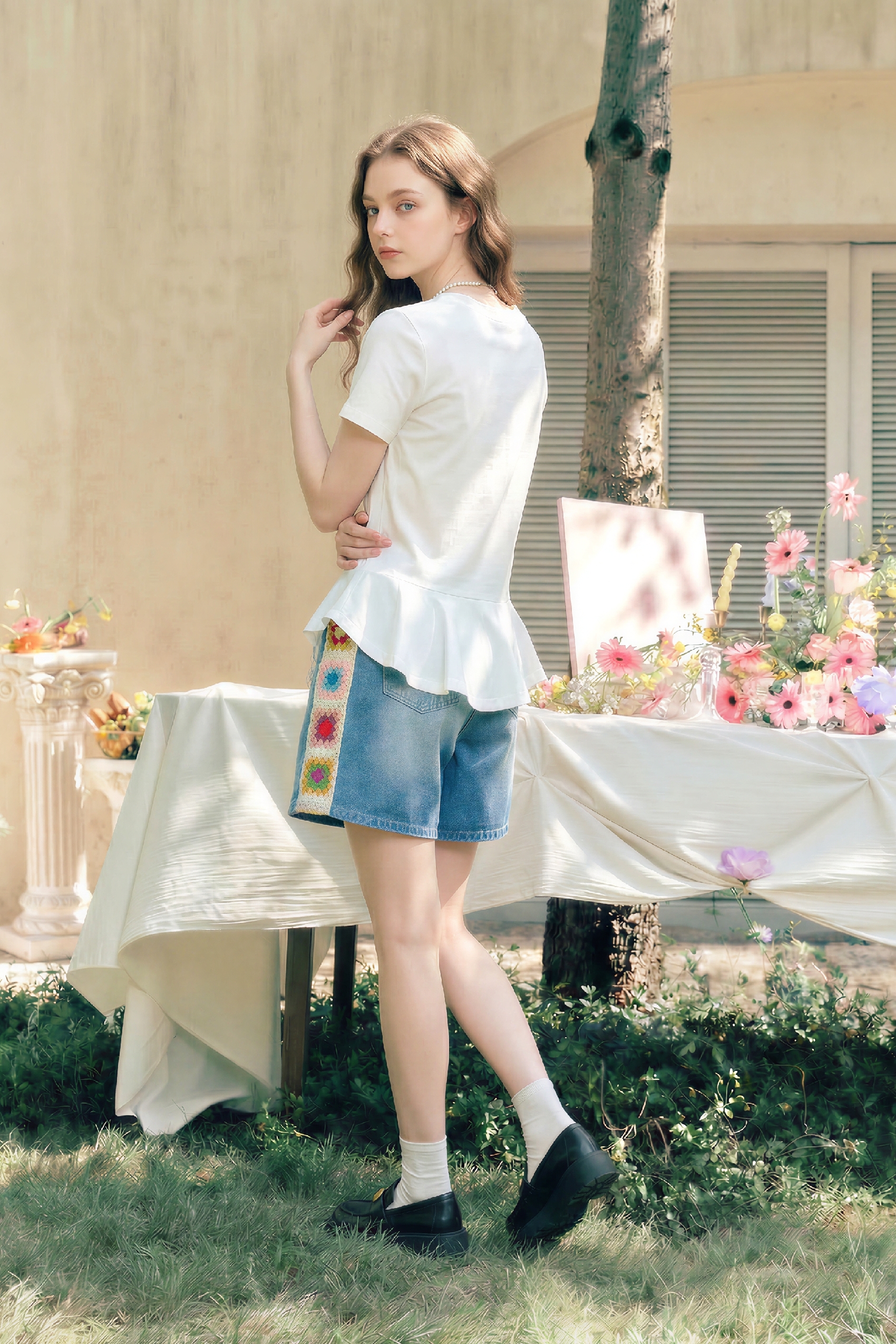 Lace Patchwork T-Shirt