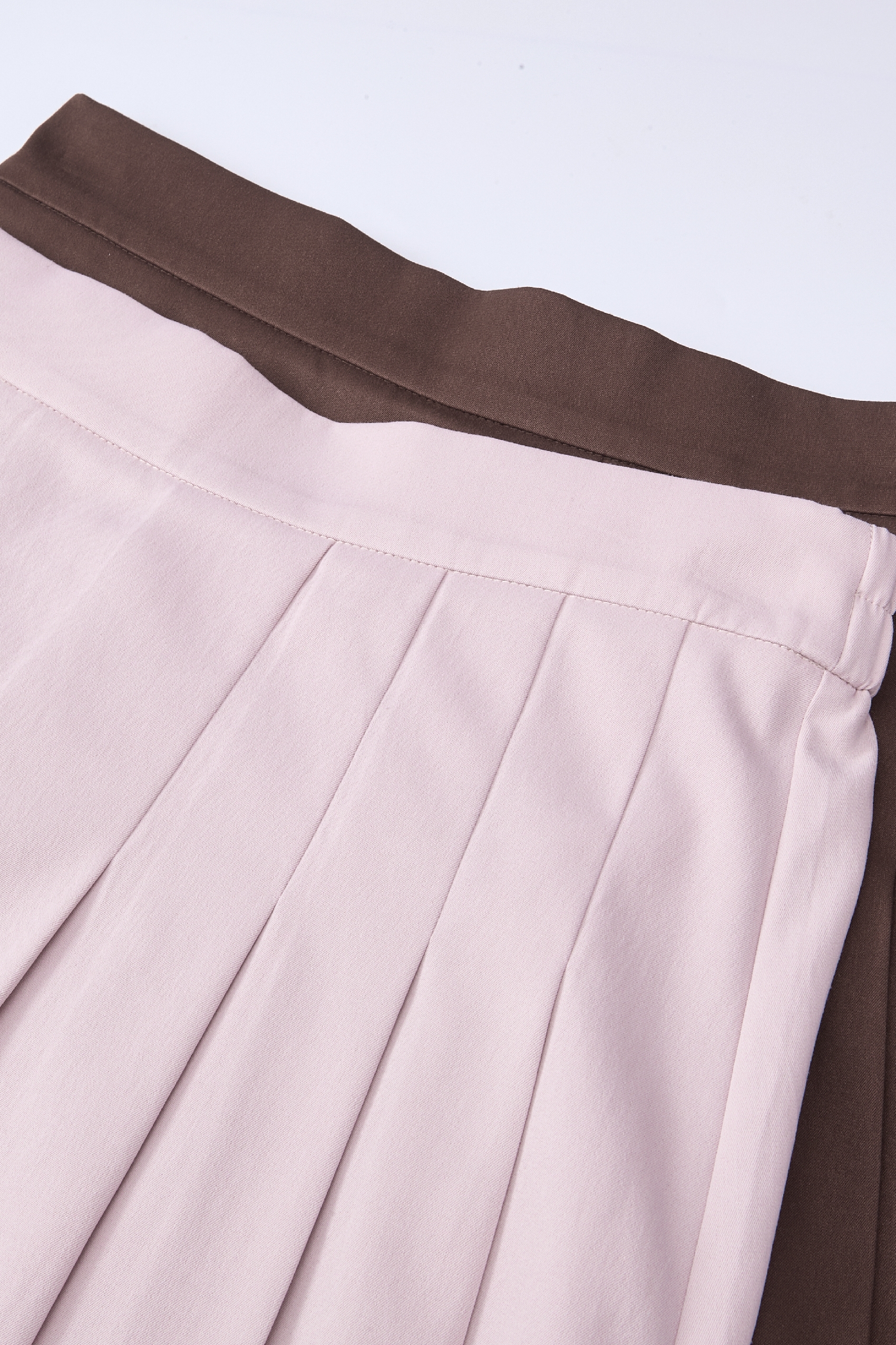 Layered-Look Top & Skirt Two-Piece Set