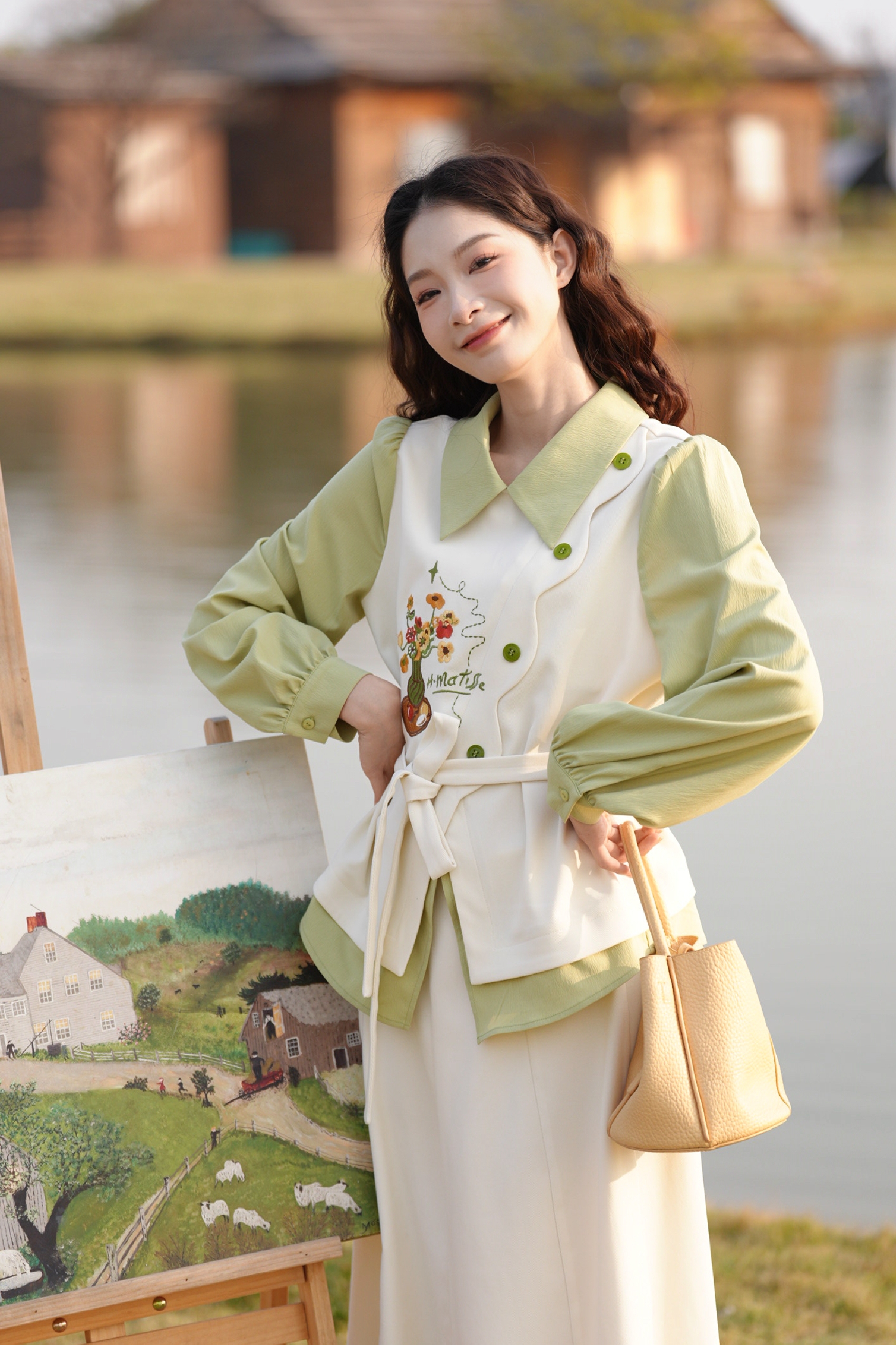 Shirt and Skirt Set-LYONSENS