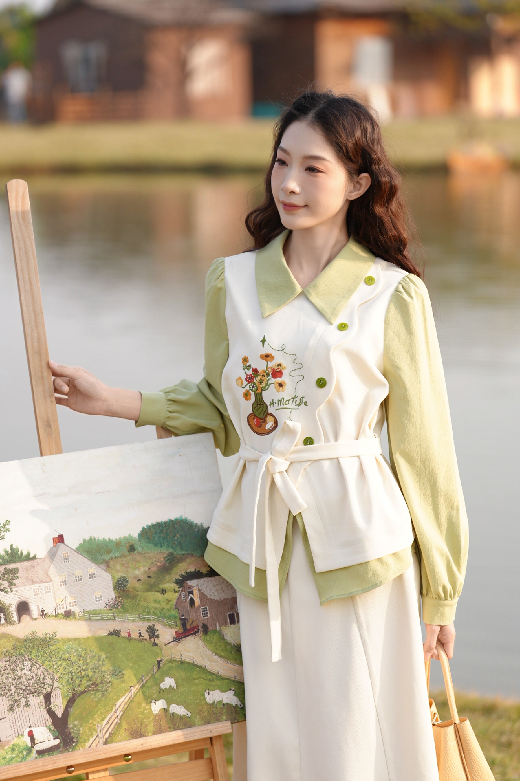 Shirt and Skirt Set-LYONSENS