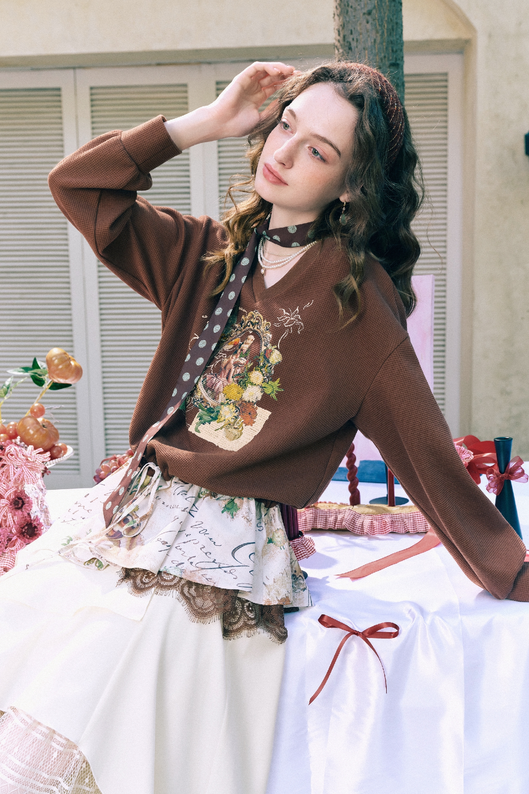 Designer Detail Sweat Shirt