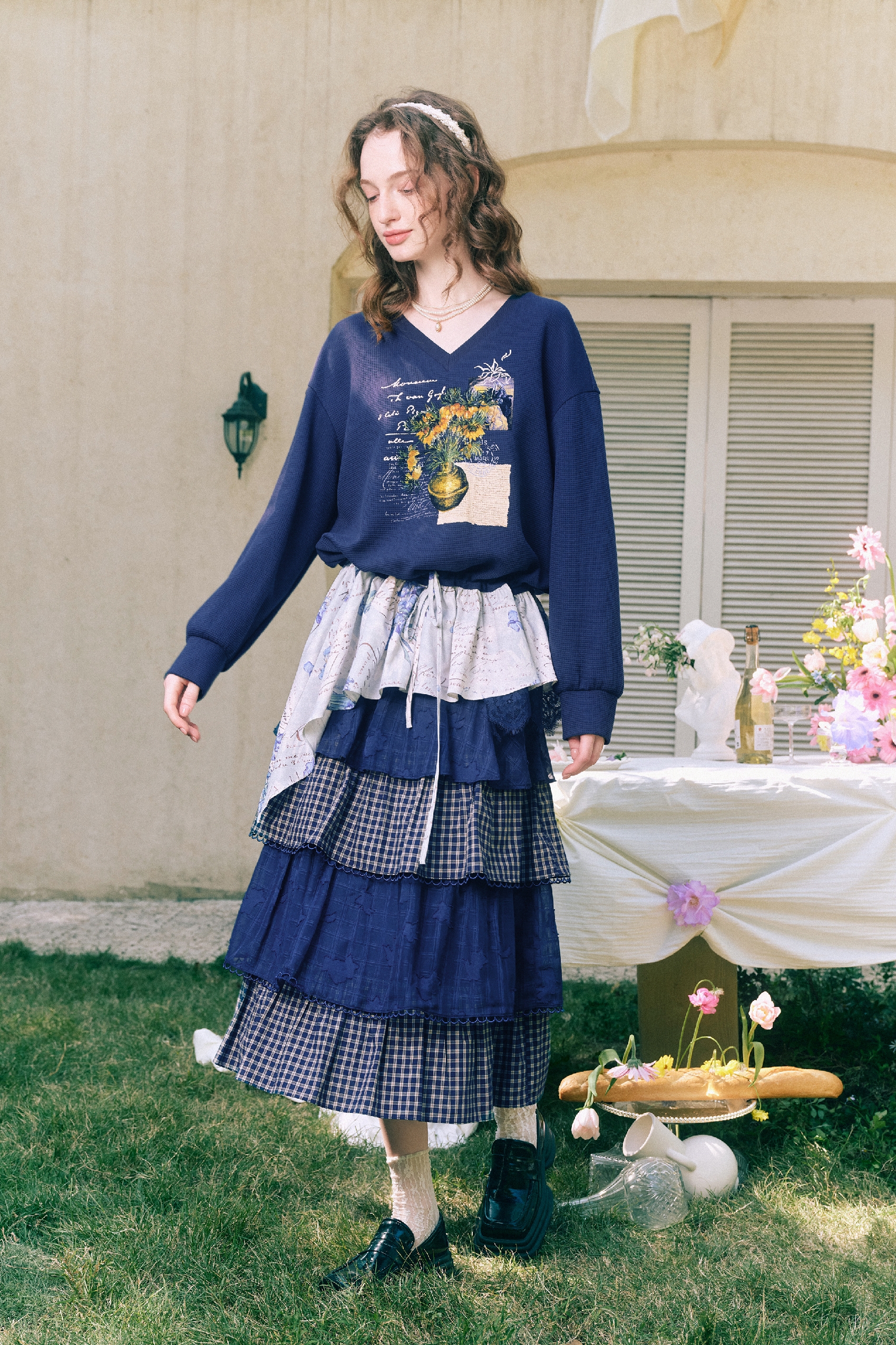 Designer Detail Sweat Shirt