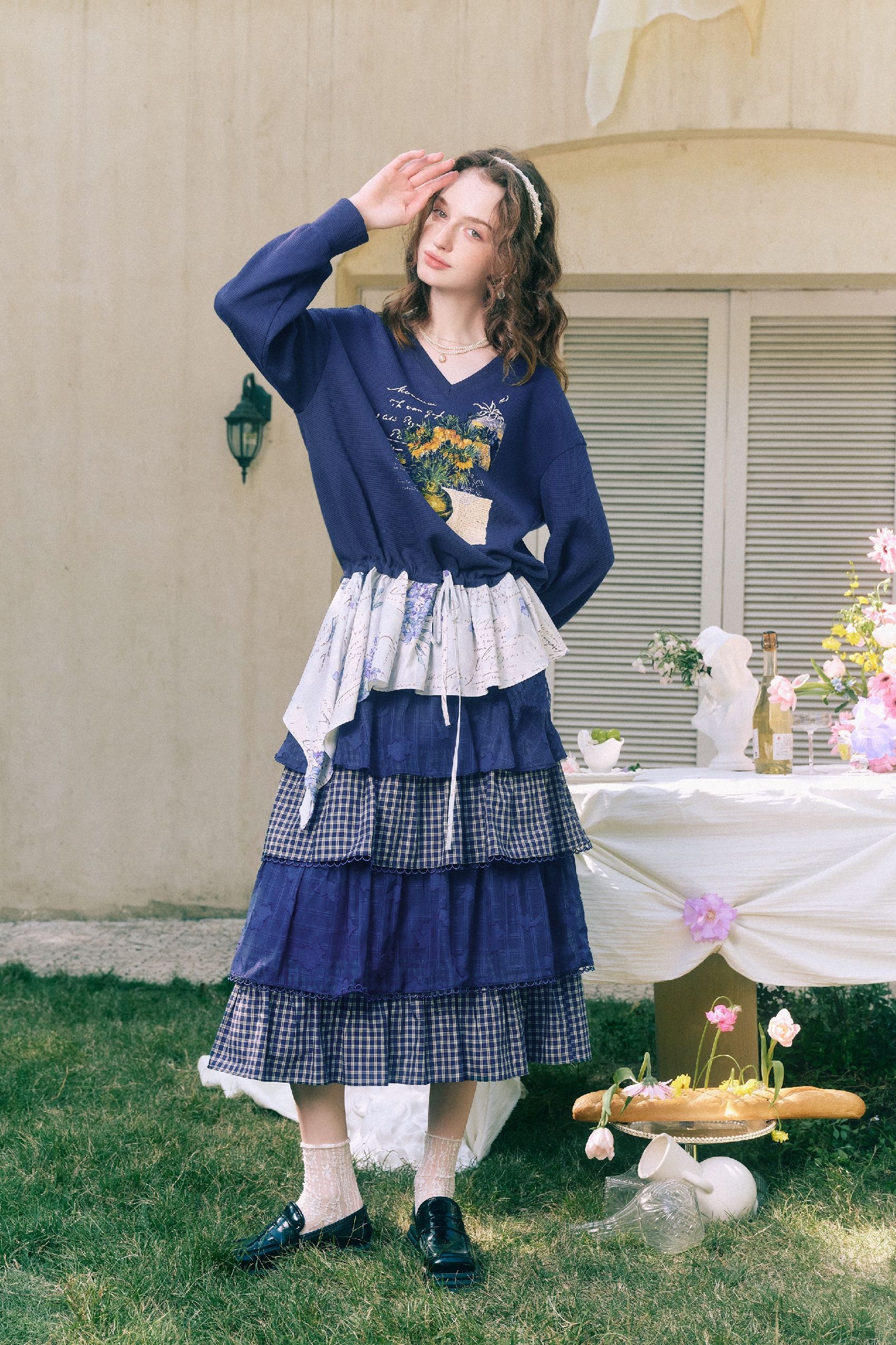 Designer Detail Sweat Shirt