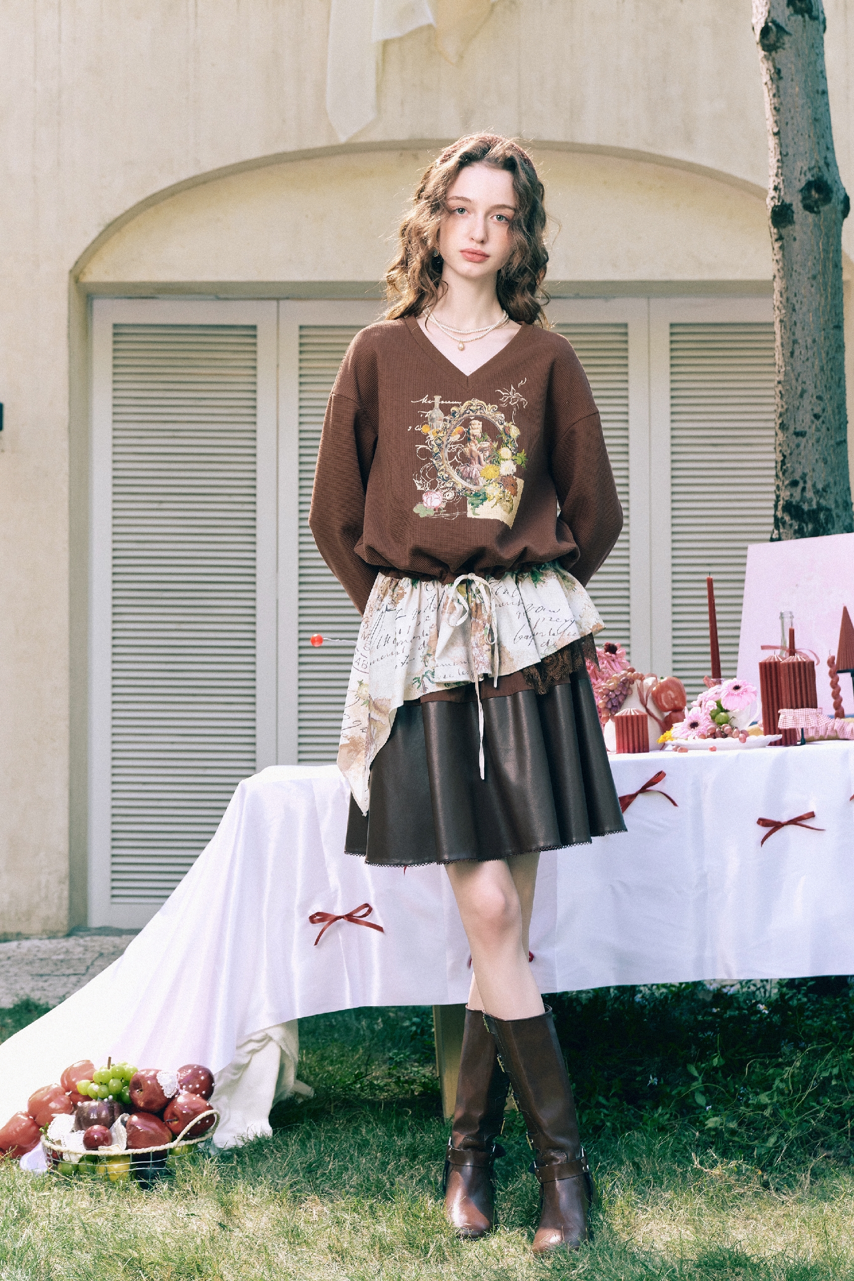 Designer Detail Sweat Shirt