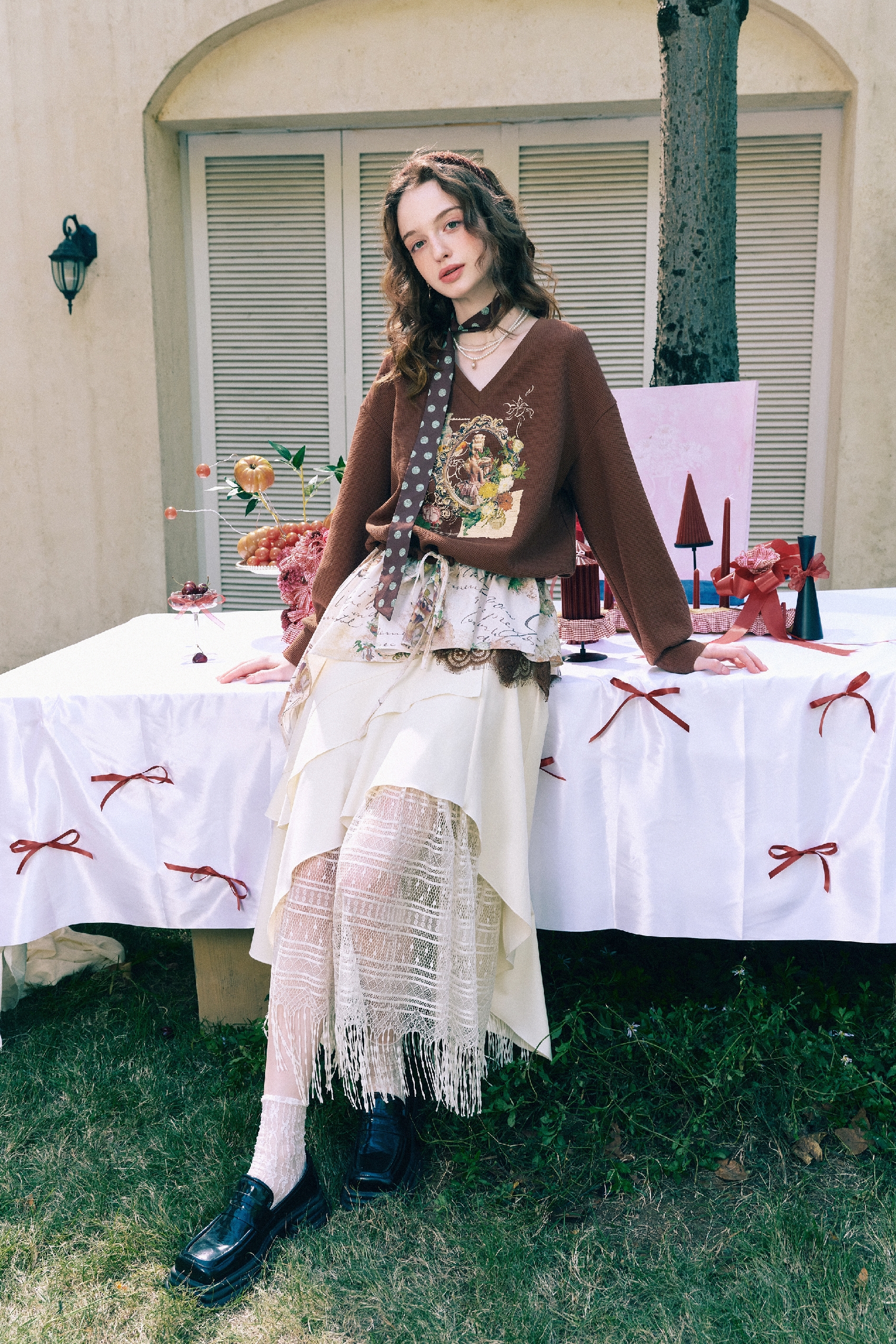 Designer Detail Sweat Shirt