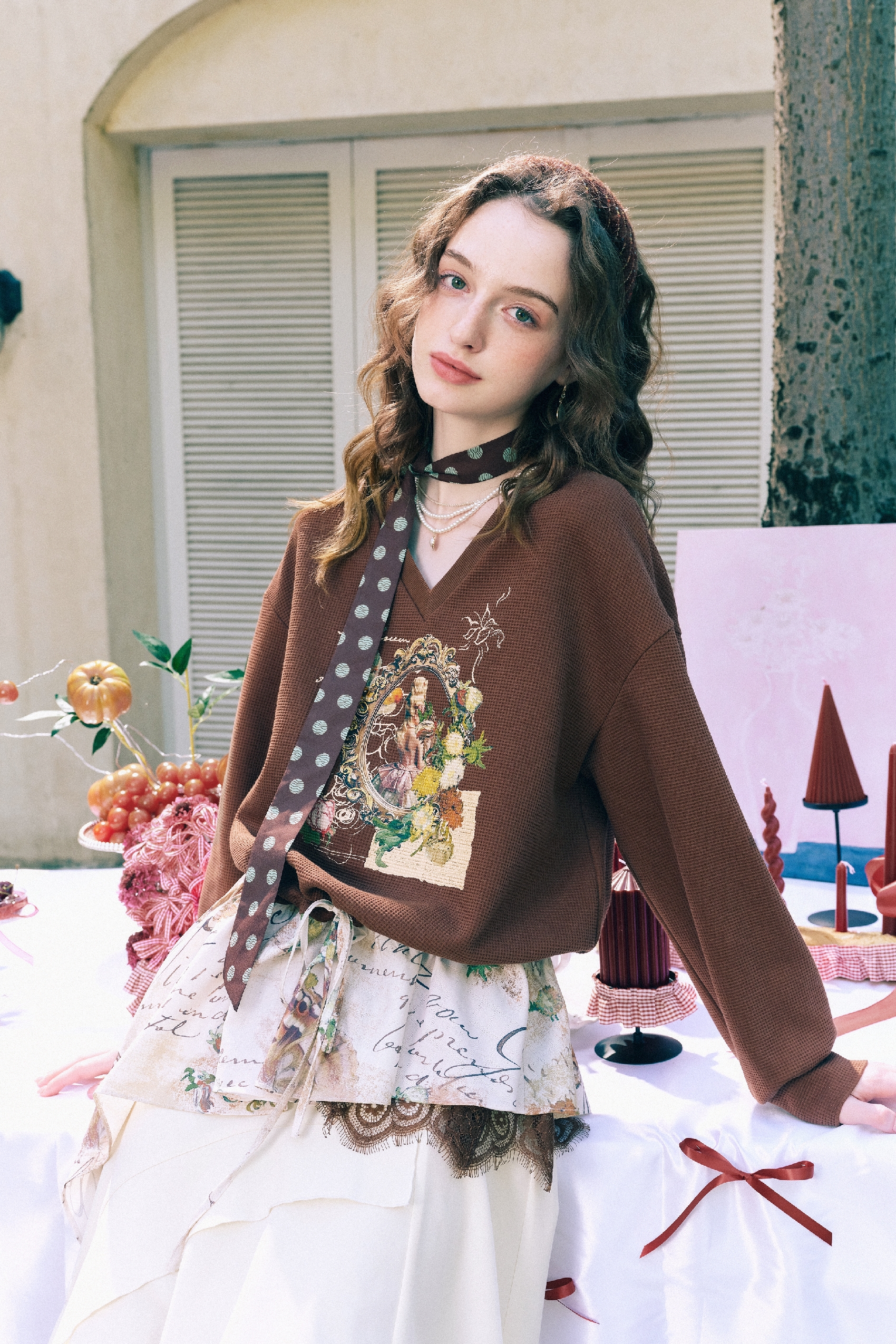 Designer Detail Sweat Shirt