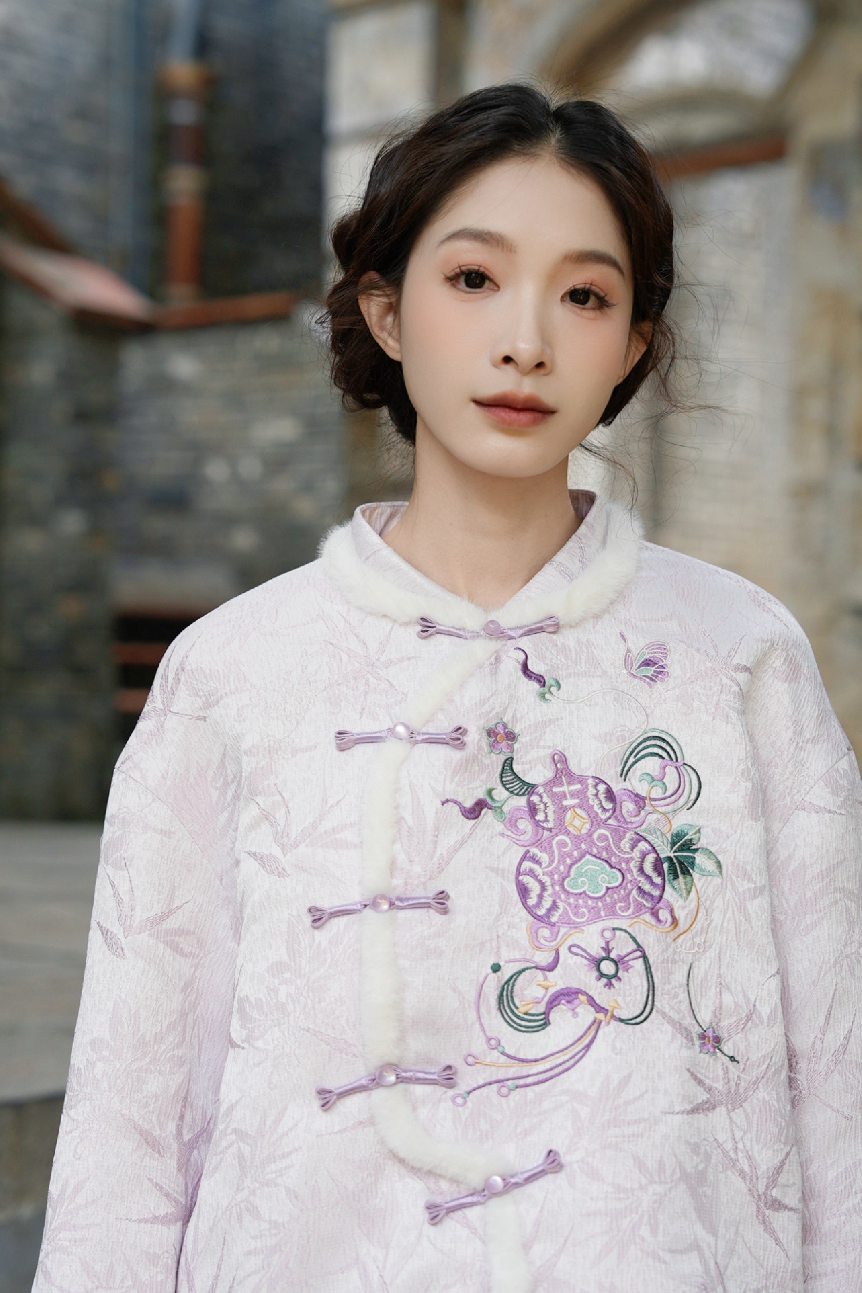 새로운 중국풍 자수 재킷