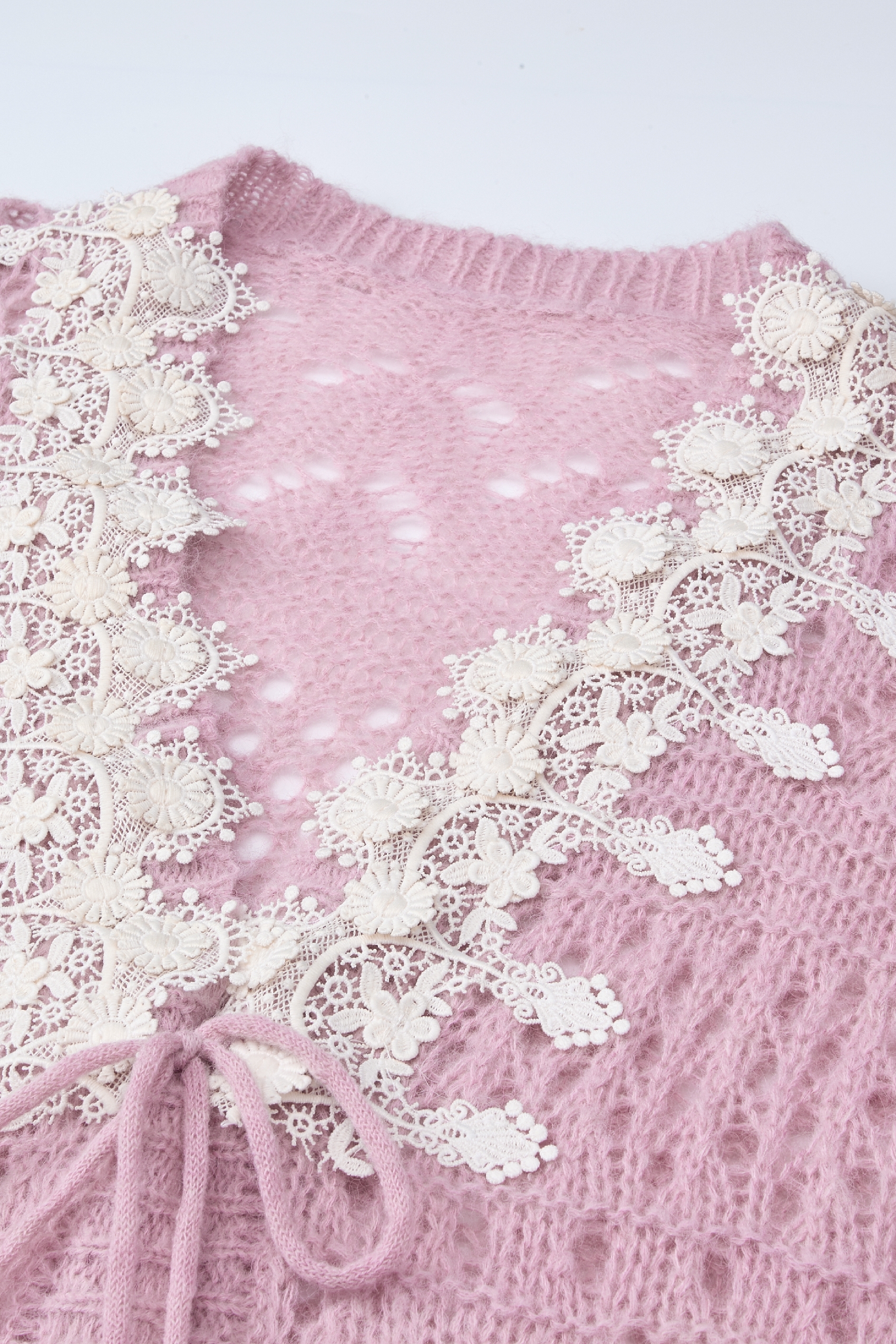 Lace Knit Cardigan