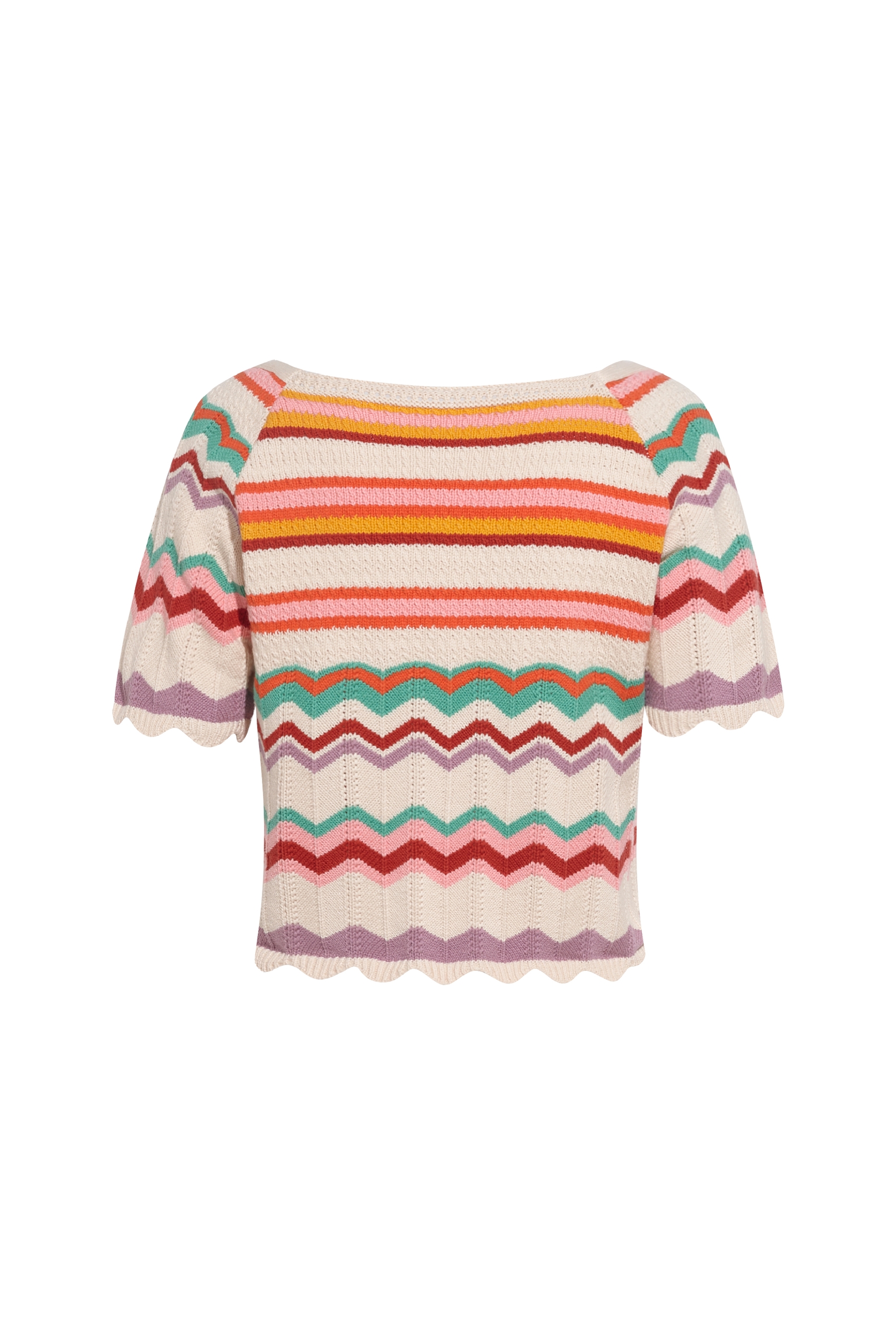 Multicolor Versatile Knit Top