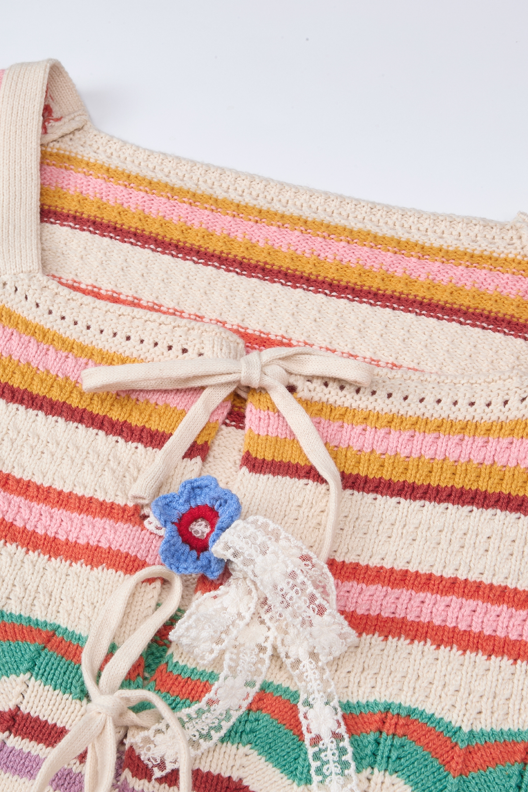 Multicolor Versatile Knit Top