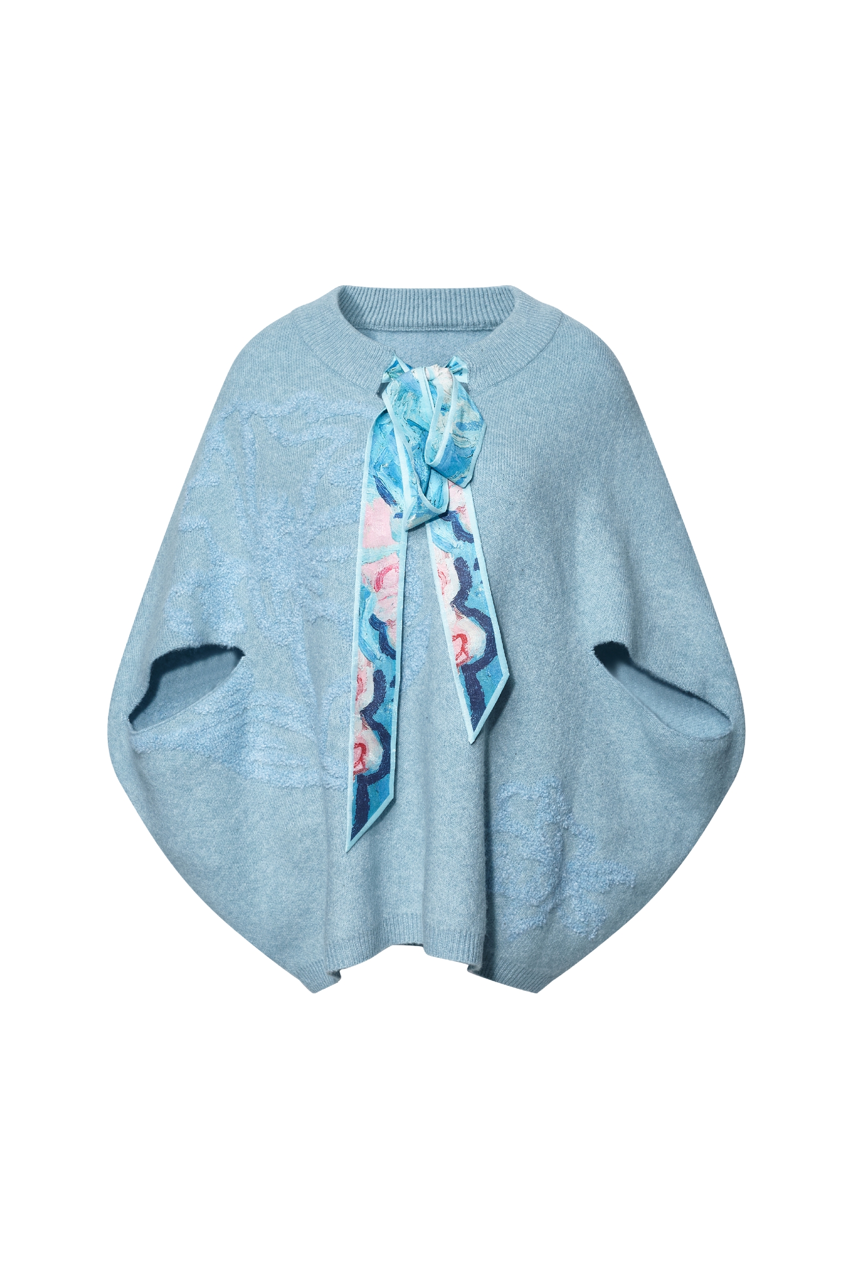 Loose Batwing Sleeve Knit Sweater