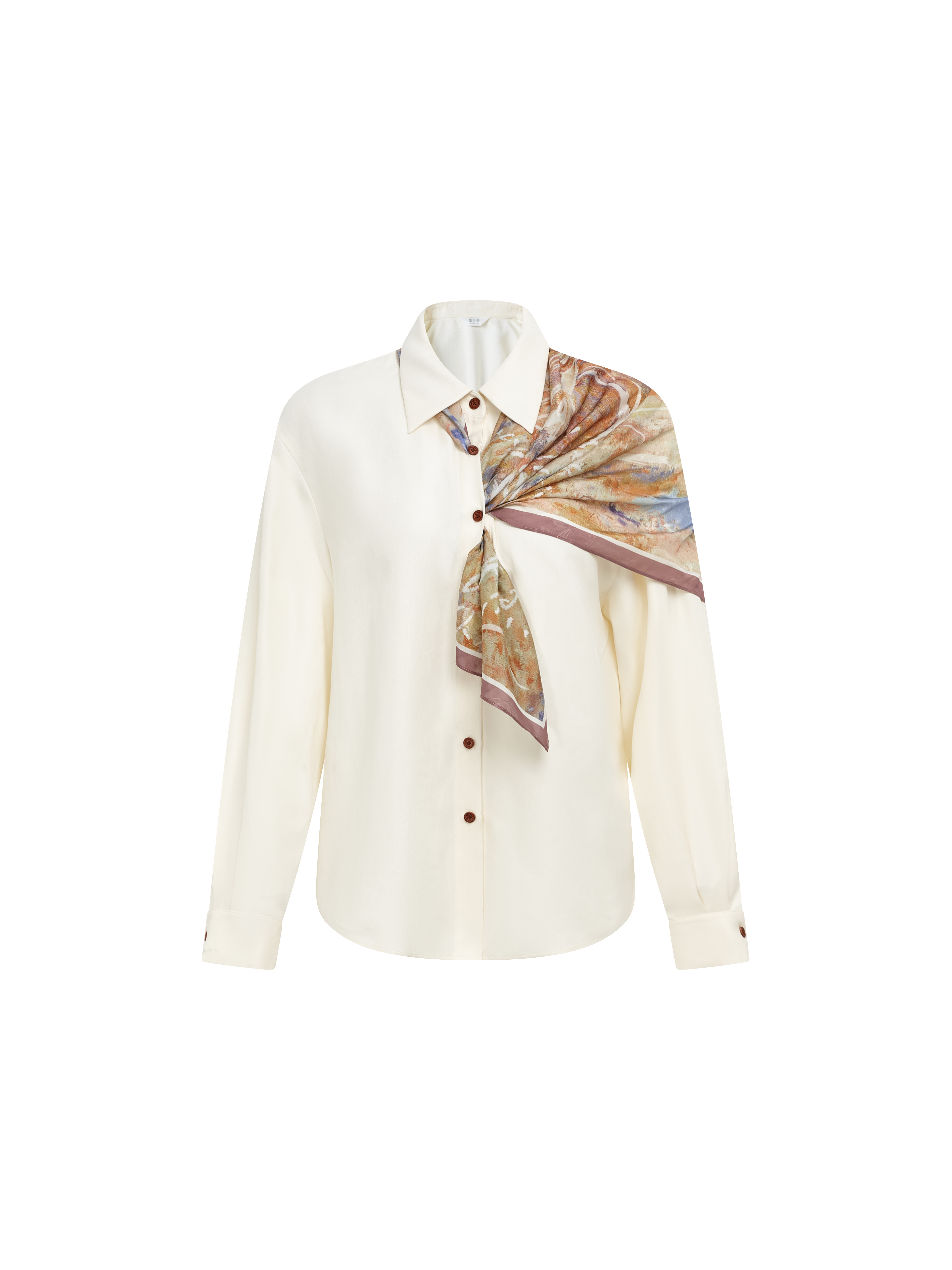 Artistic Scarf Shirt